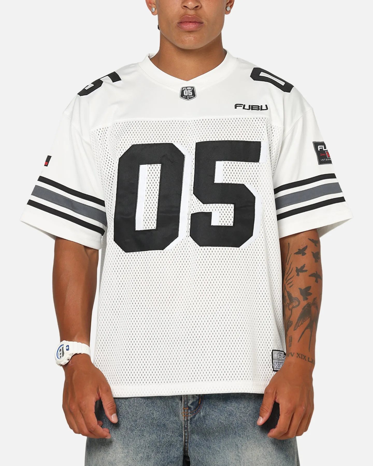 Fubu Game Day Jersey White sold by Culture Kings