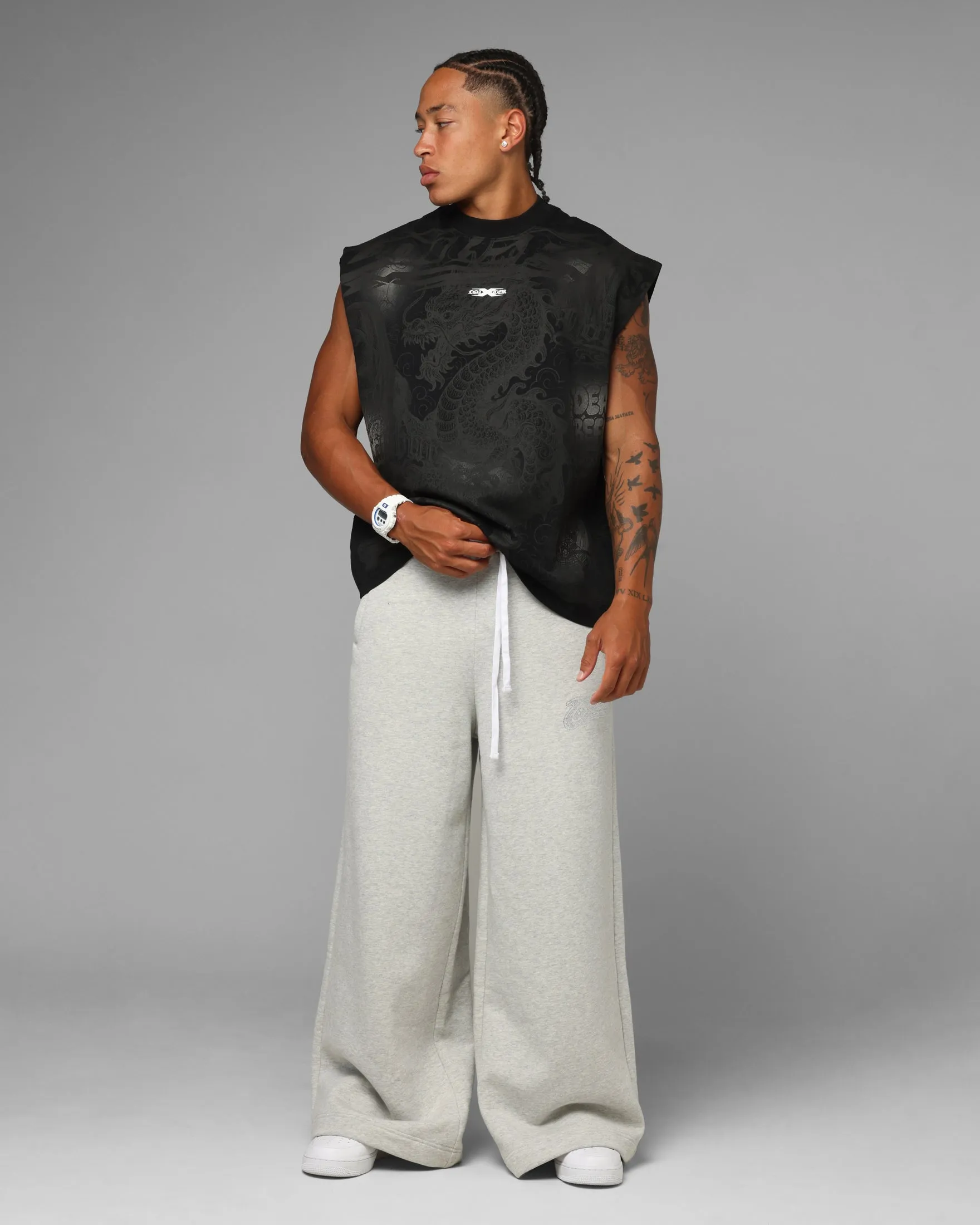 Loiter Sketch Book Muscle T-Shirt Black sold by Culture Kings product image thumbnail 3