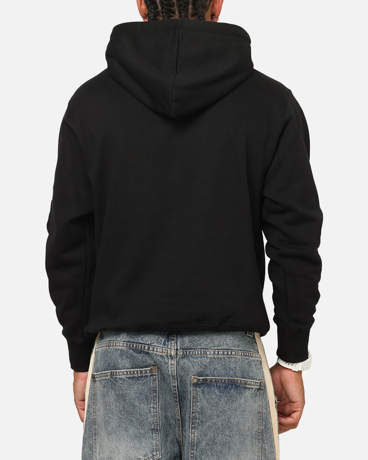 Alpha Industries Utility Pocket Hoodie Black sold by Culture Kings product image thumbnail 3