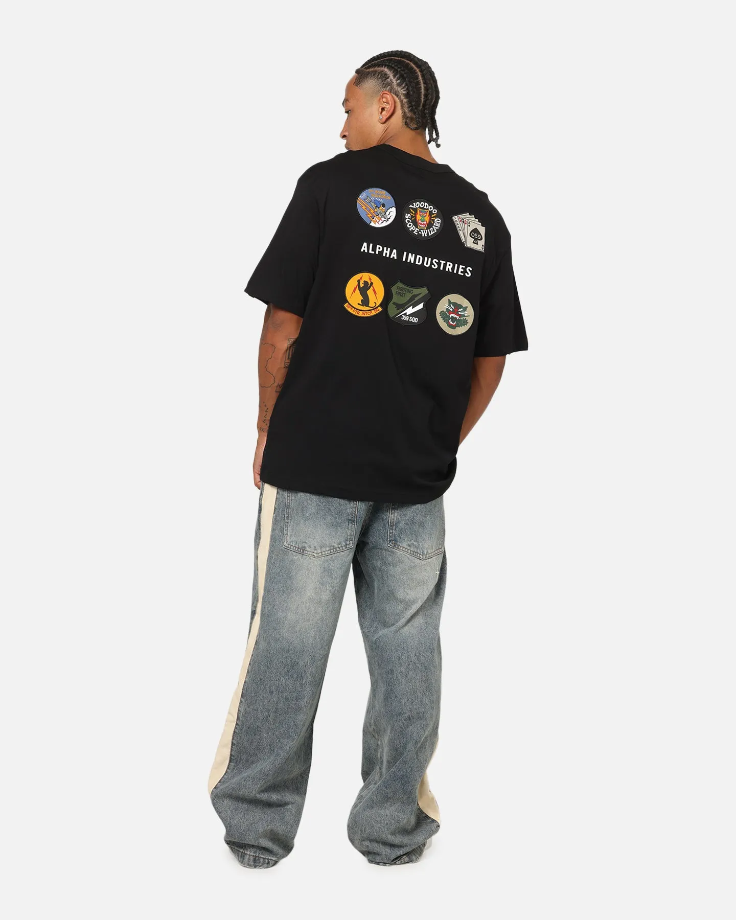 Alpha Industries Patched T-Shirt Black sold by Culture Kings product image thumbnail 3