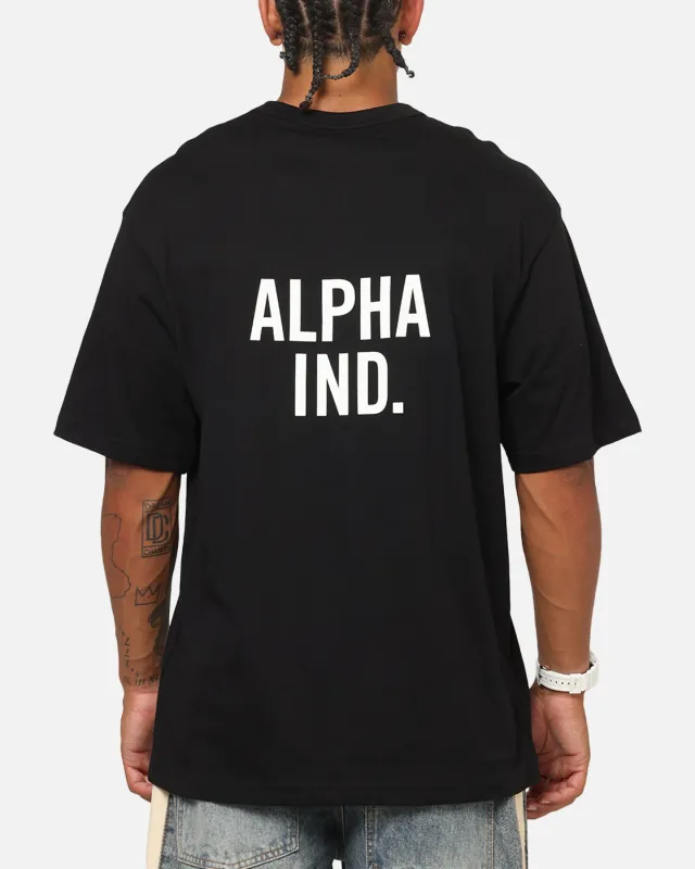 Alpha Industries Uniform Pocket A.I T-Shirt Black sold by Culture Kings