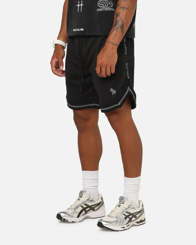 Saint Morta Athletc Taped Basketball Shorts Black sold by Culture Kings