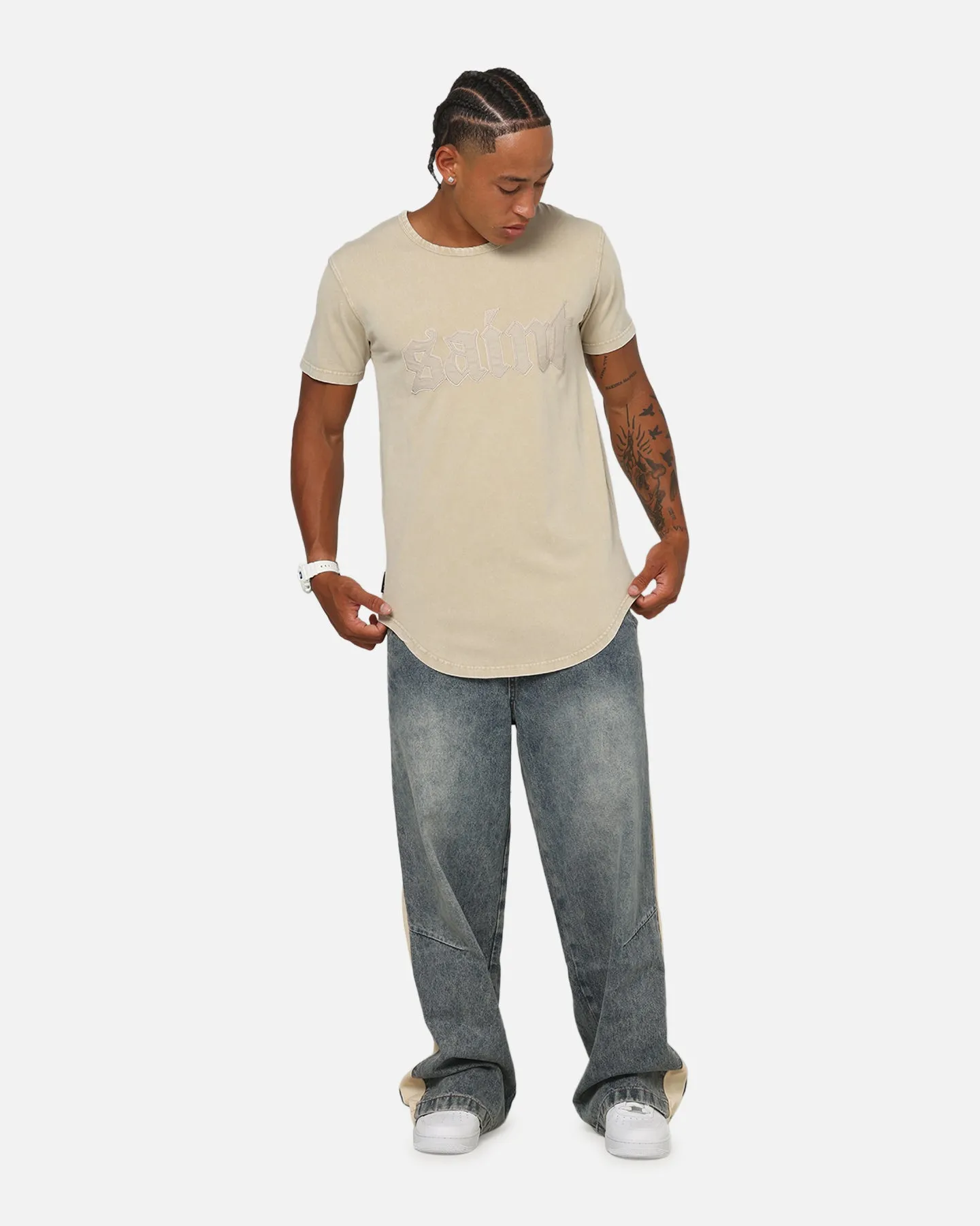 Saint Morta Cambronne El Duplo T-Shirt Dirty Blonde sold by Culture Kings product image thumbnail 2