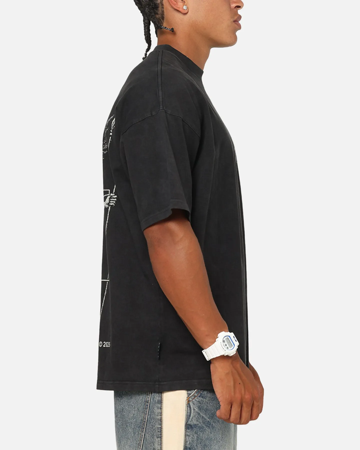 Saint Morta Archangel T-Shirt Vintage Black sold by Culture Kings product image thumbnail 4