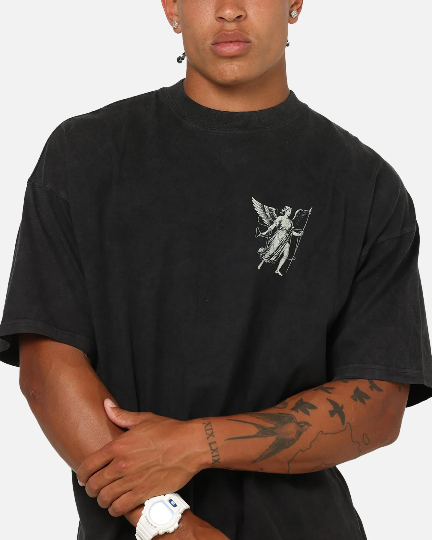 Saint Morta Archangel T-Shirt Vintage Black sold by Culture Kings product image thumbnail 5