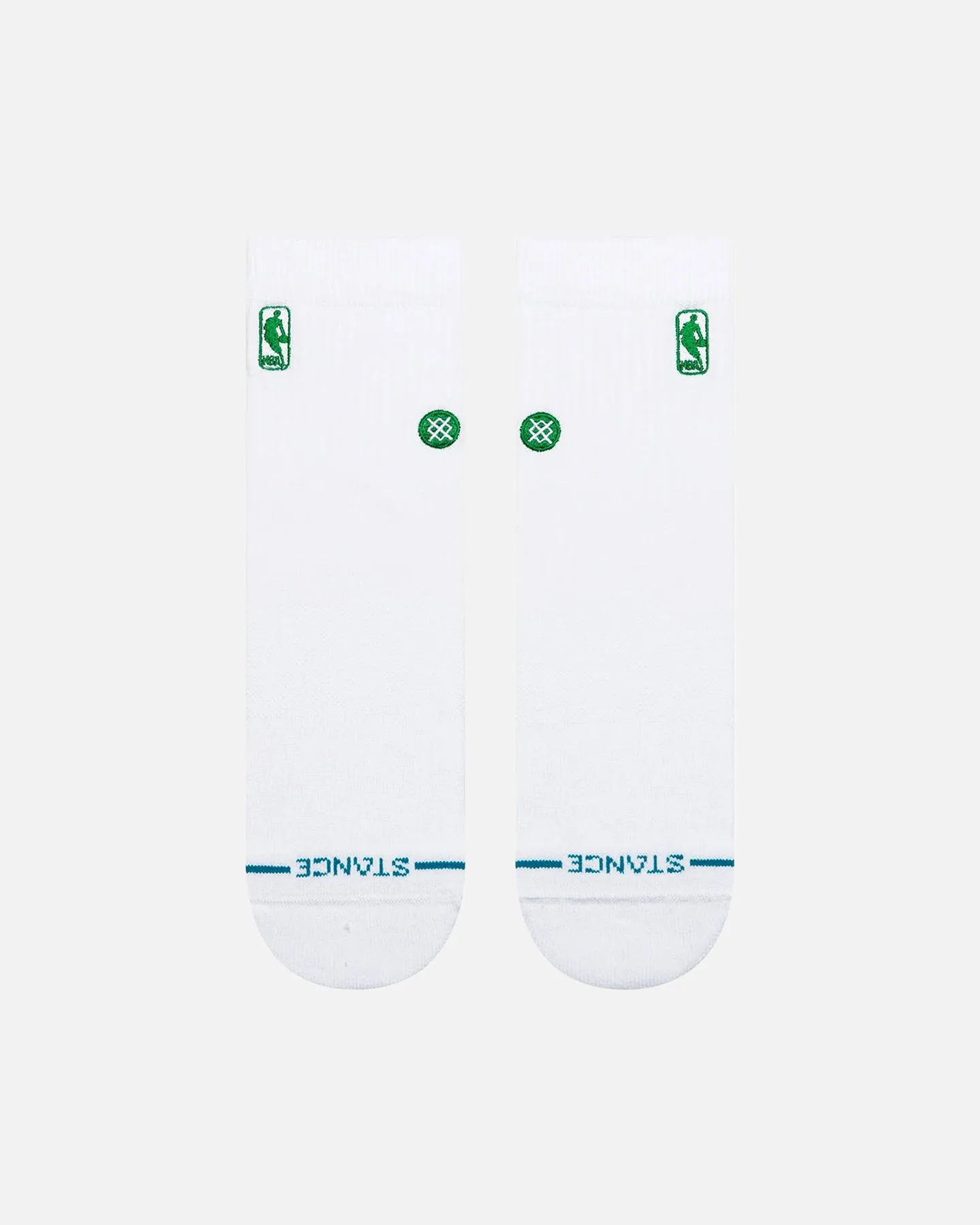 Stance NBA Logoman Quarter Socks White/Green sold by Culture Kings product image thumbnail 2