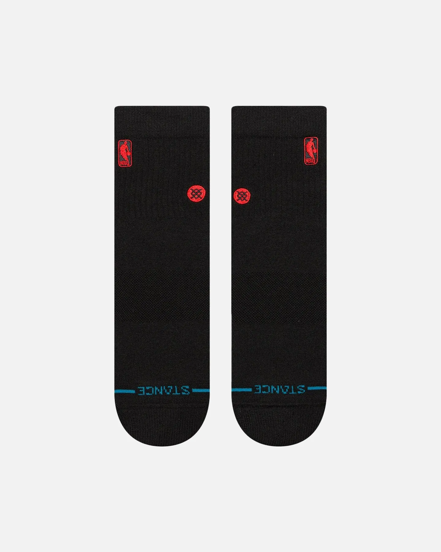 Stance NBA Logoman Quarter Socks Black/Red sold by Culture Kings product image thumbnail 2