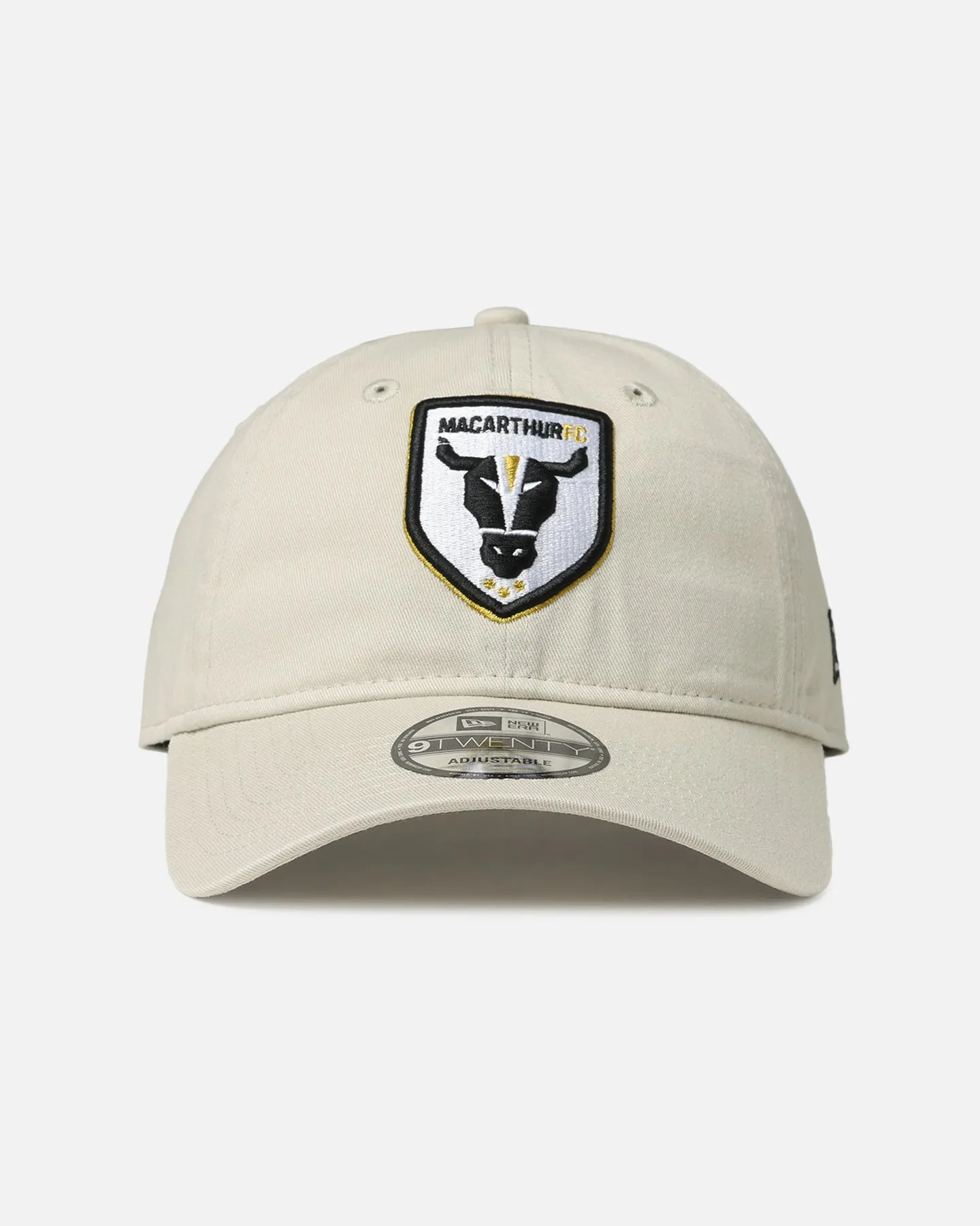 New Era Macarthur FC 'A-League Season Kick Off' 9TWENTY Strapback Medium Beige sold by Culture Kings