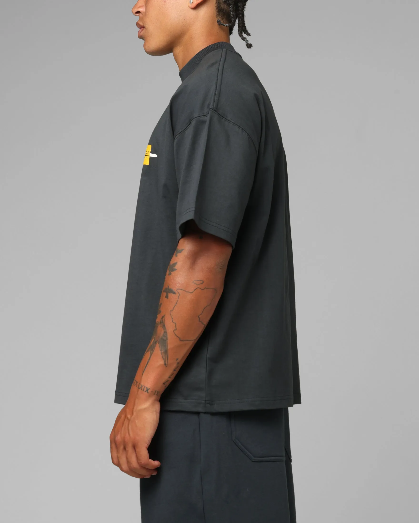 Loiter Hybrid Premium T-Shirt Charcoal sold by Culture Kings product image thumbnail 5