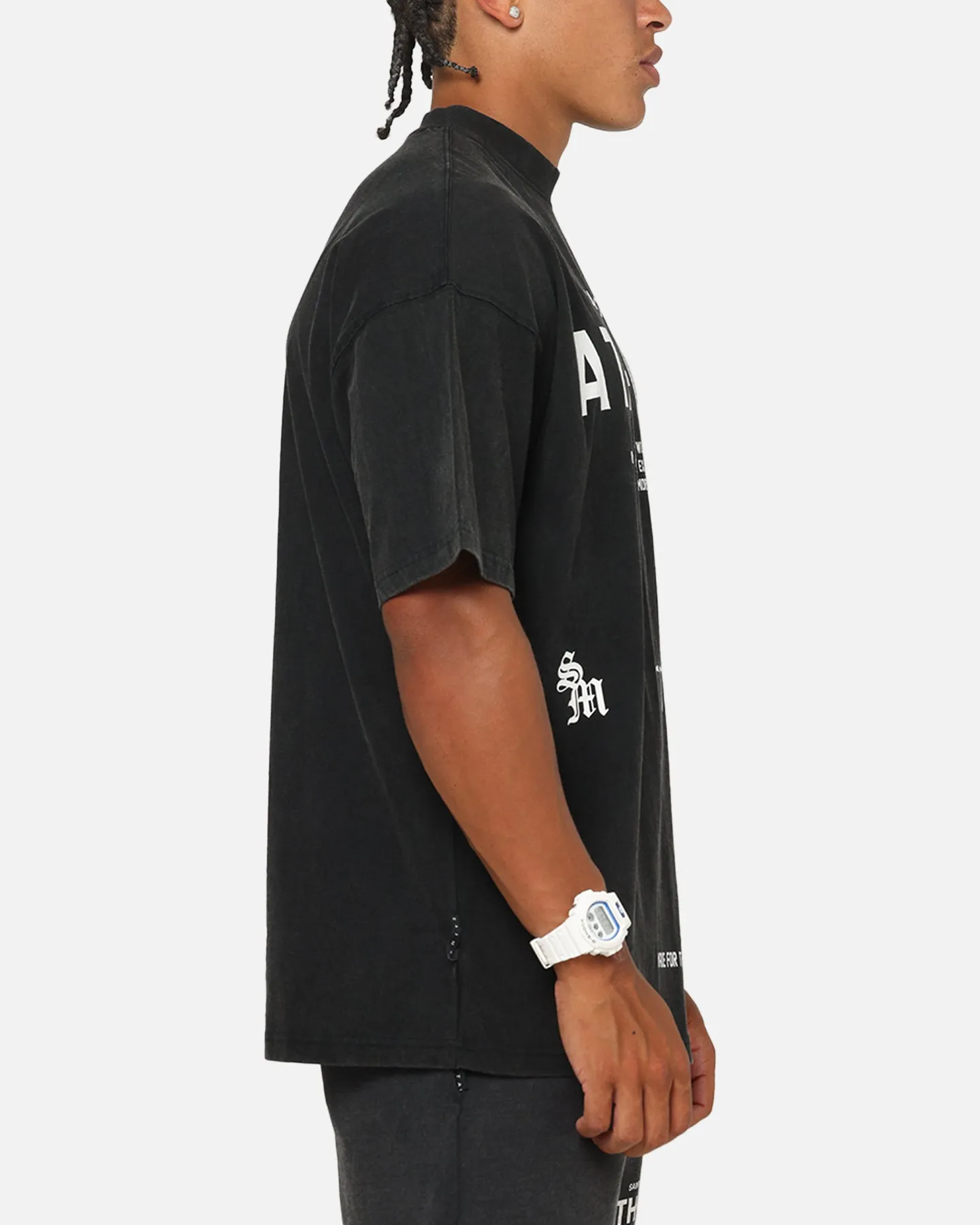 Saint Morta Athletc T-Shirt Washed Black sold by Culture Kings product image thumbnail 5