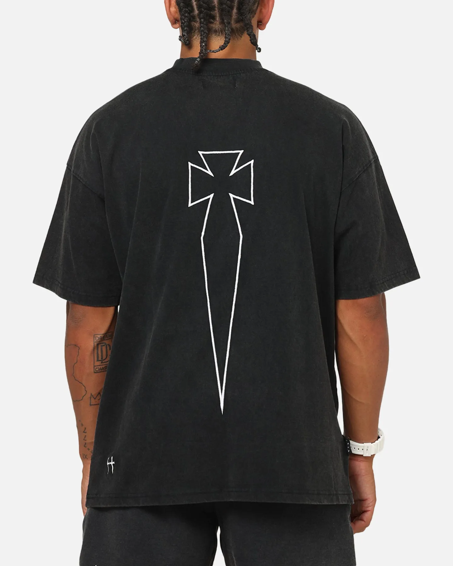 Saint Morta Athletc T-Shirt Washed Black sold by Culture Kings product image thumbnail 2