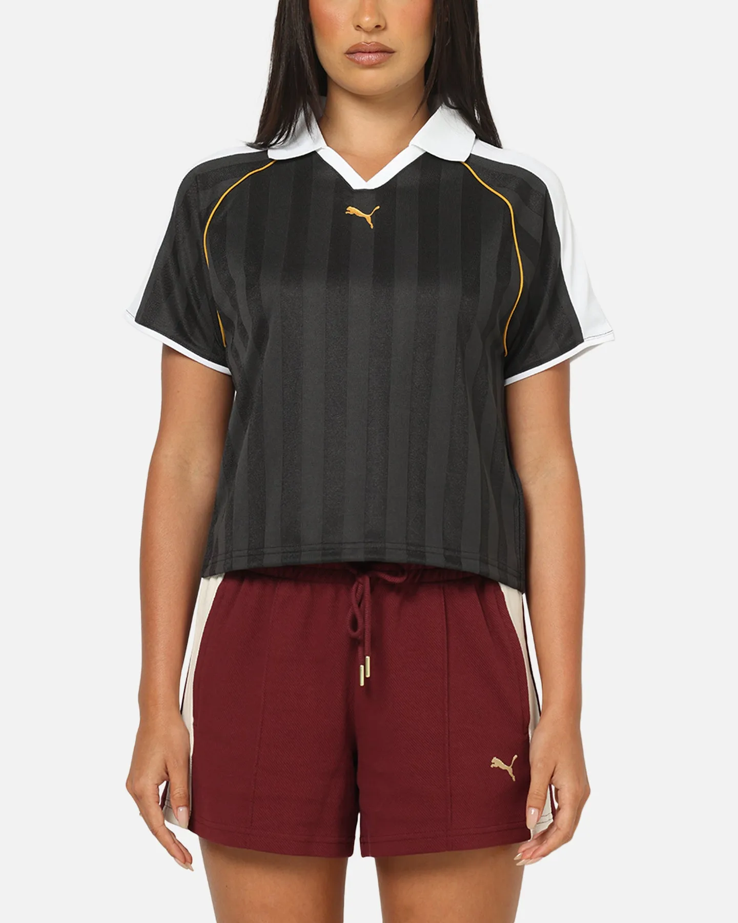 Puma Women's T7 Relaxed Football Jersey T-Shirt Puma Black sold by Culture Kings