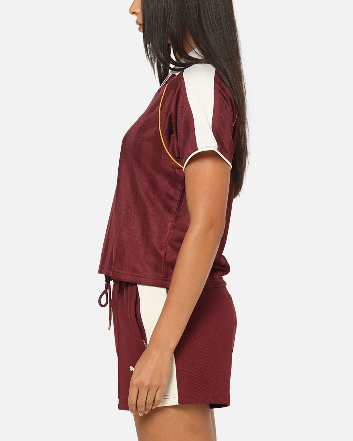 Puma Women's T7 Relaxed Football Jersey T-Shirt Ruby sold by Culture Kings product image thumbnail 5