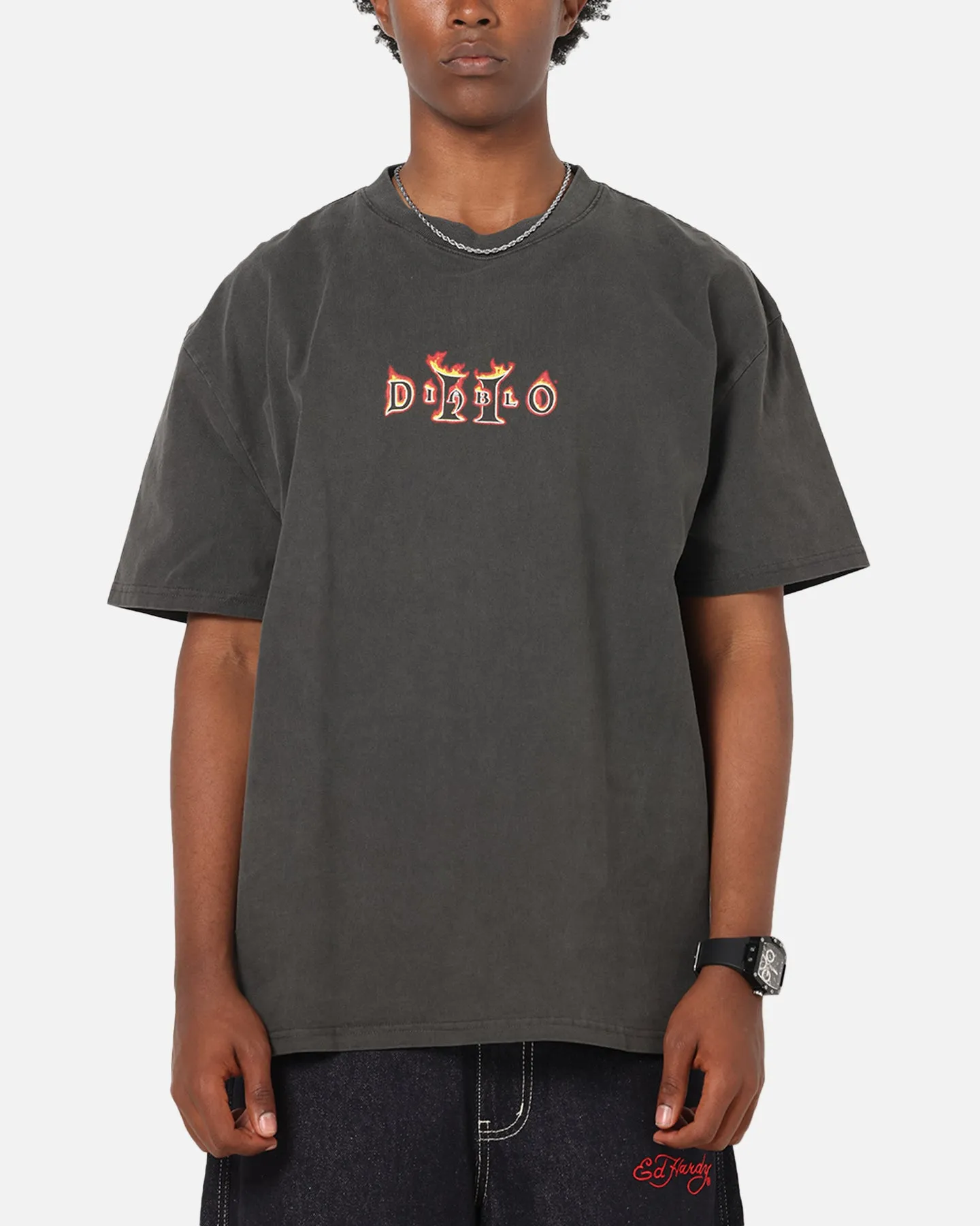 73Studio X Diablo Halloween Summer 2000 Vintage T-Shirt Black Wash sold by Culture Kings product image thumbnail 2