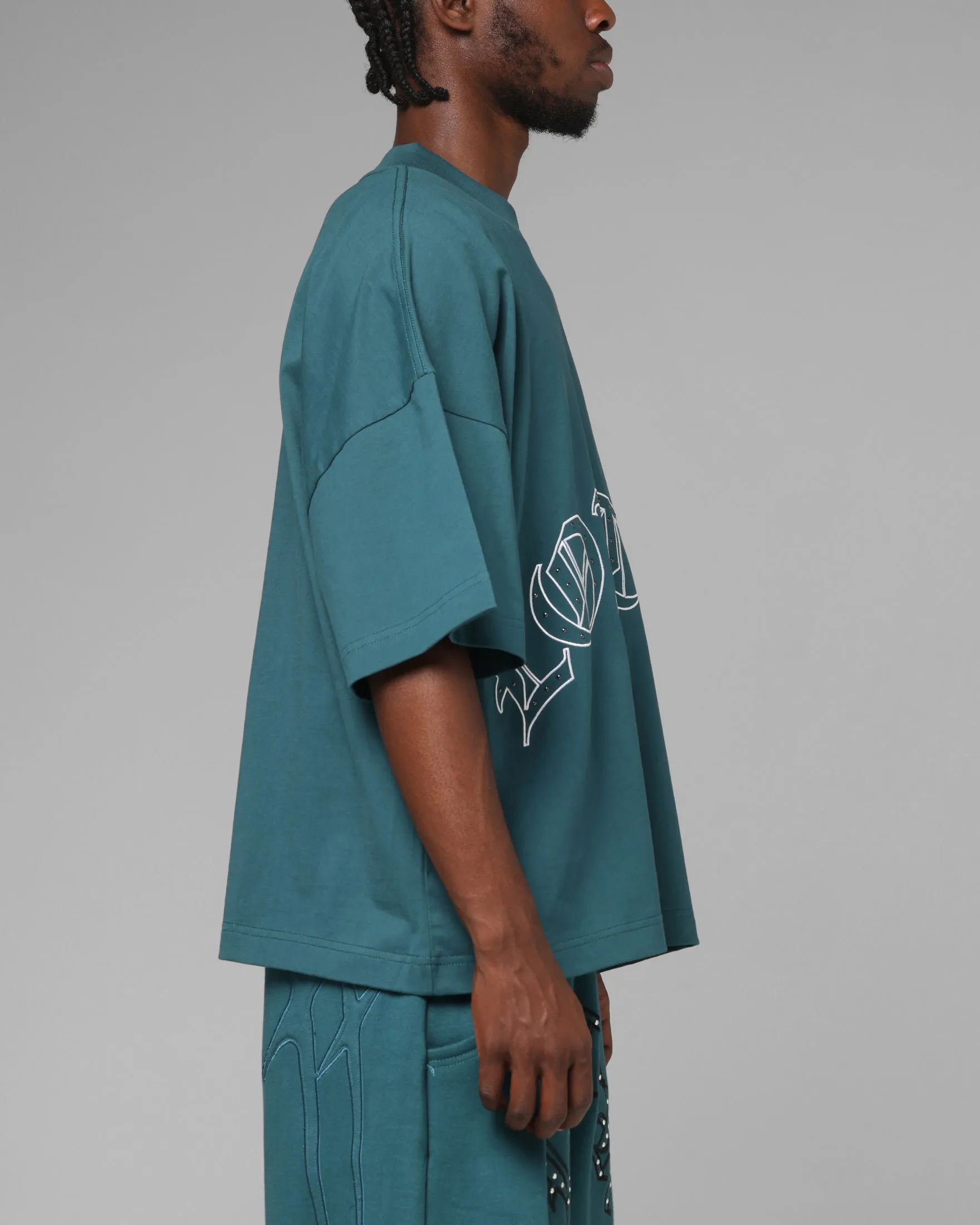 Loiter Destruct T-Shirt Teal sold by Culture Kings product image thumbnail 4