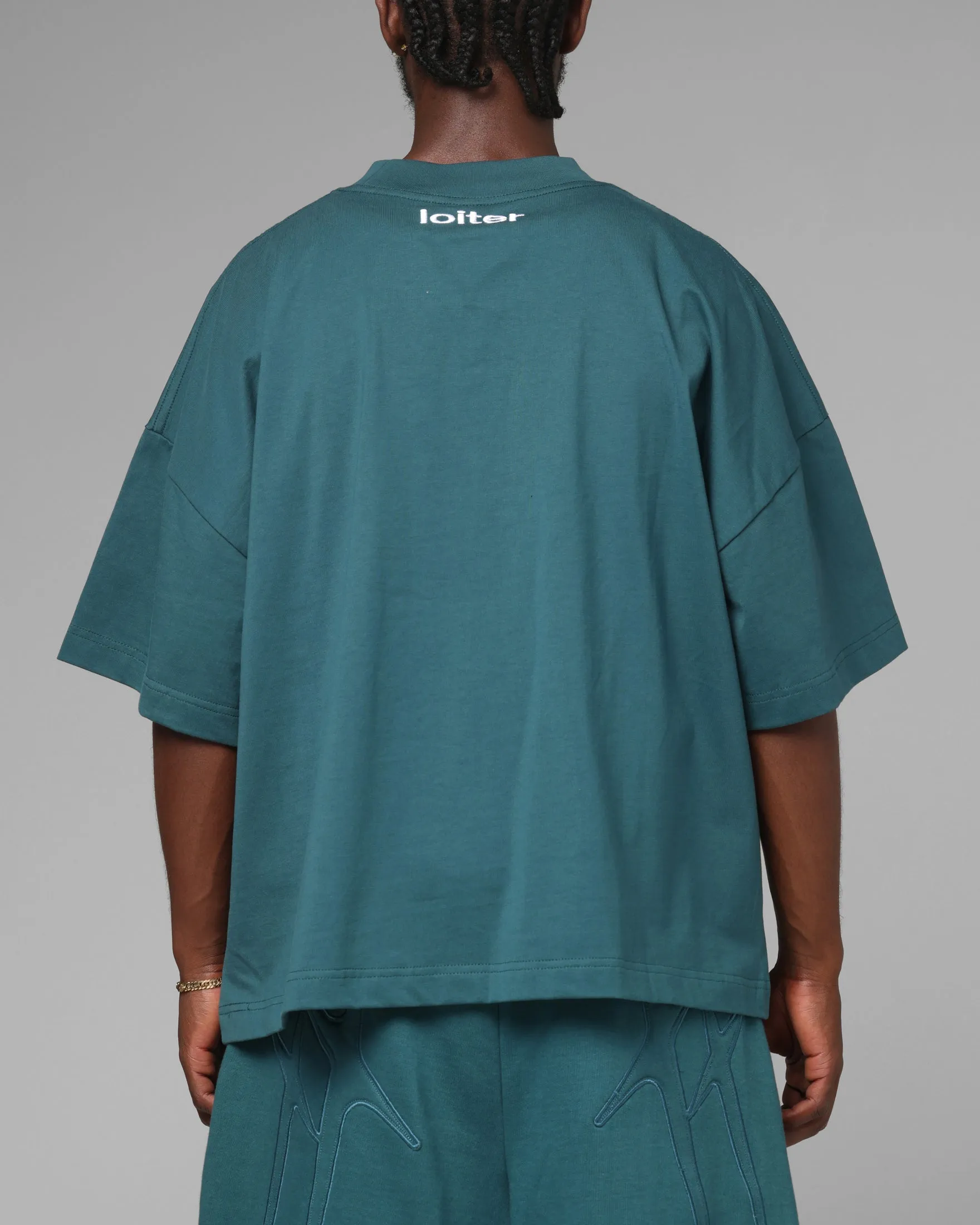 Loiter Destruct T-Shirt Teal sold by Culture Kings product image thumbnail 3