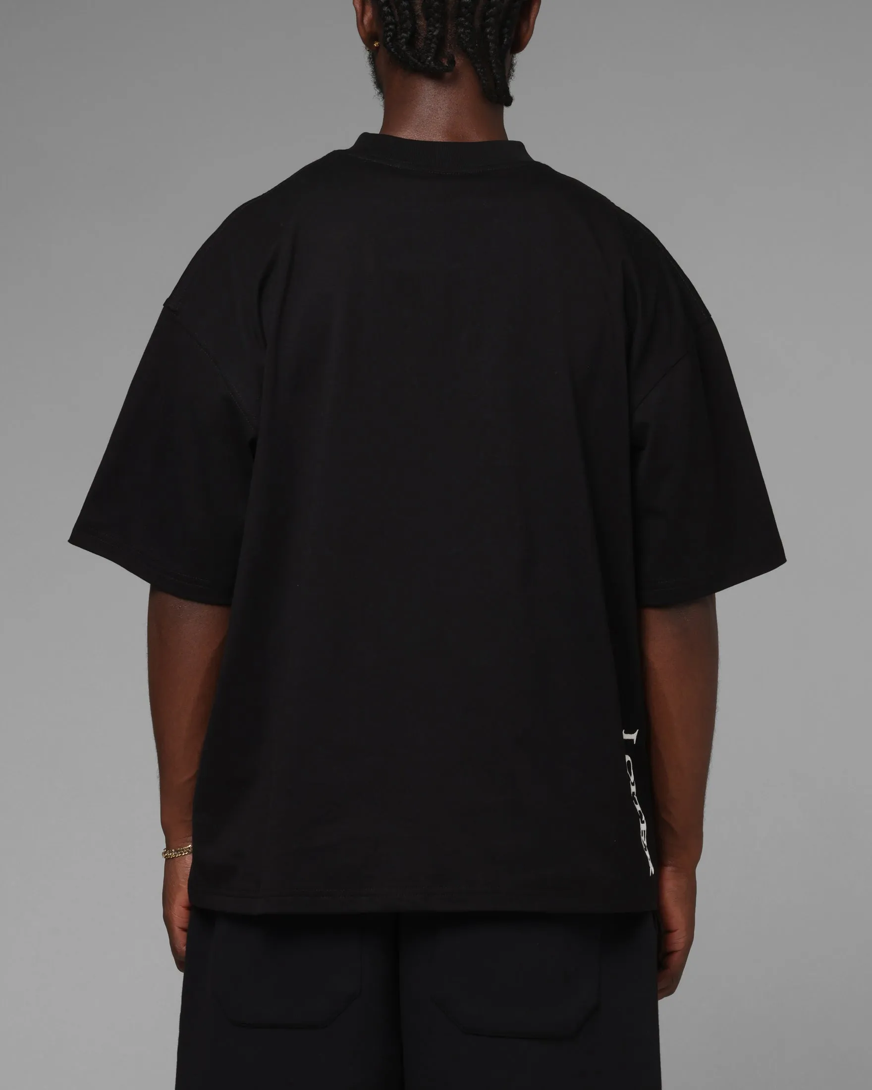 Loiter Hybrid Premium T-Shirt Black sold by Culture Kings product image thumbnail 3