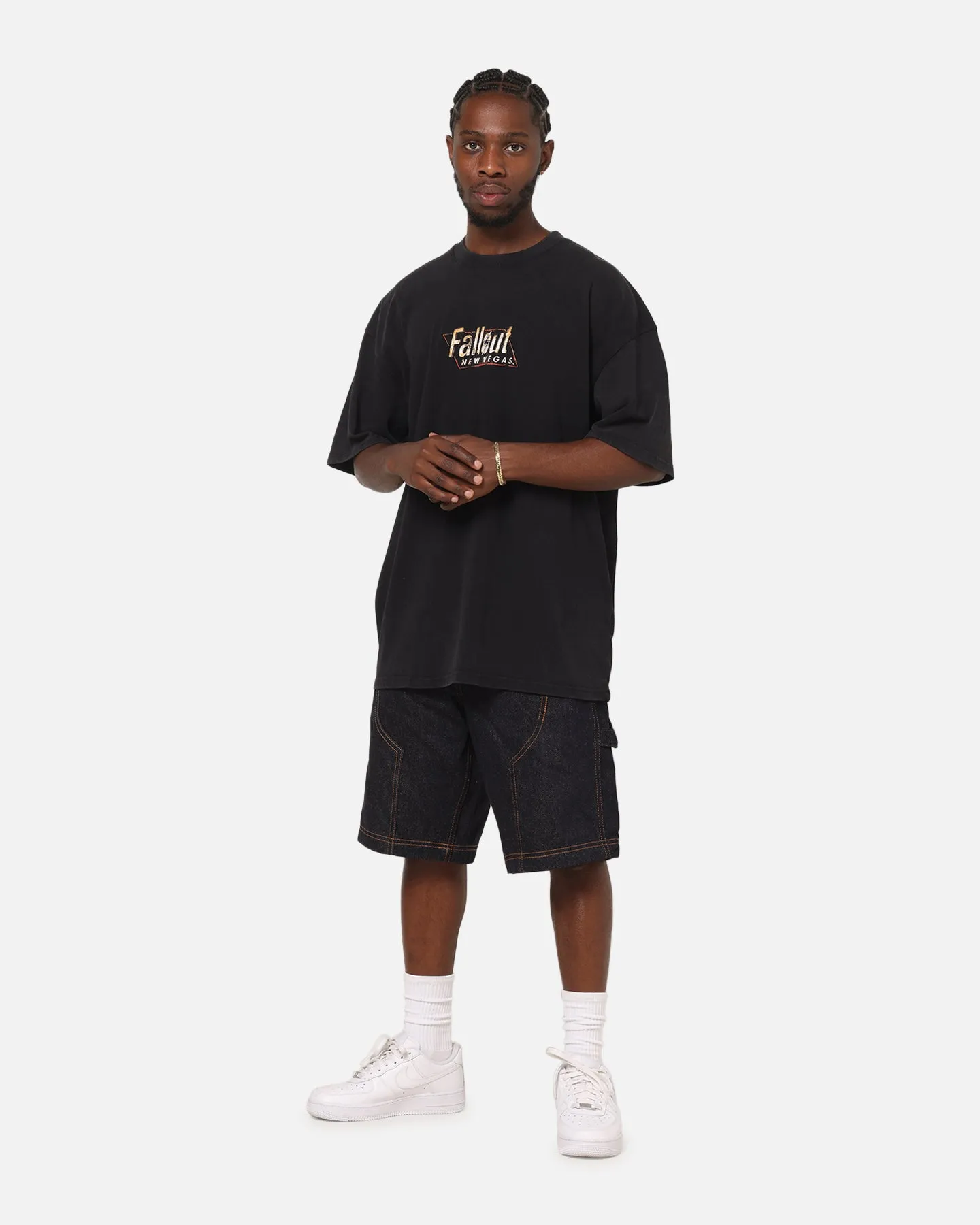 73Studio X Fallout: New Vegas T-Shirt Black Acidwash sold by Culture Kings product image thumbnail 4