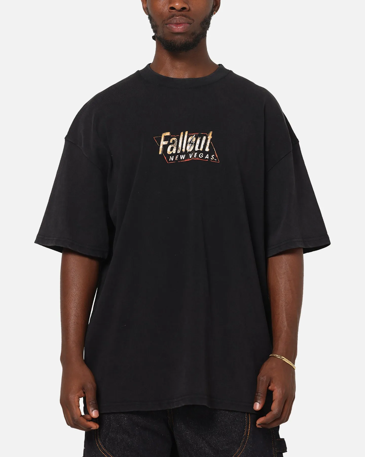 73Studio X Fallout: New Vegas T-Shirt Black Acidwash sold by Culture Kings product image thumbnail 2