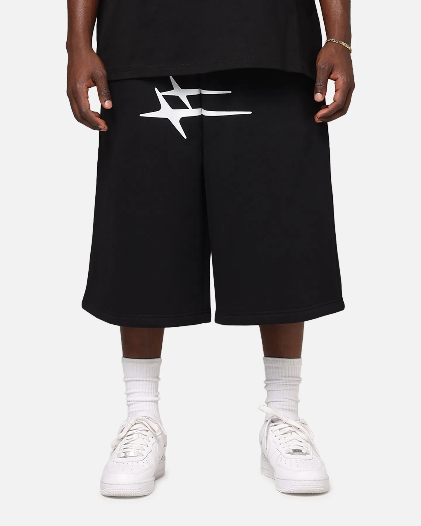 Loiter Hybrid Premium Shorts Black sold by Culture Kings