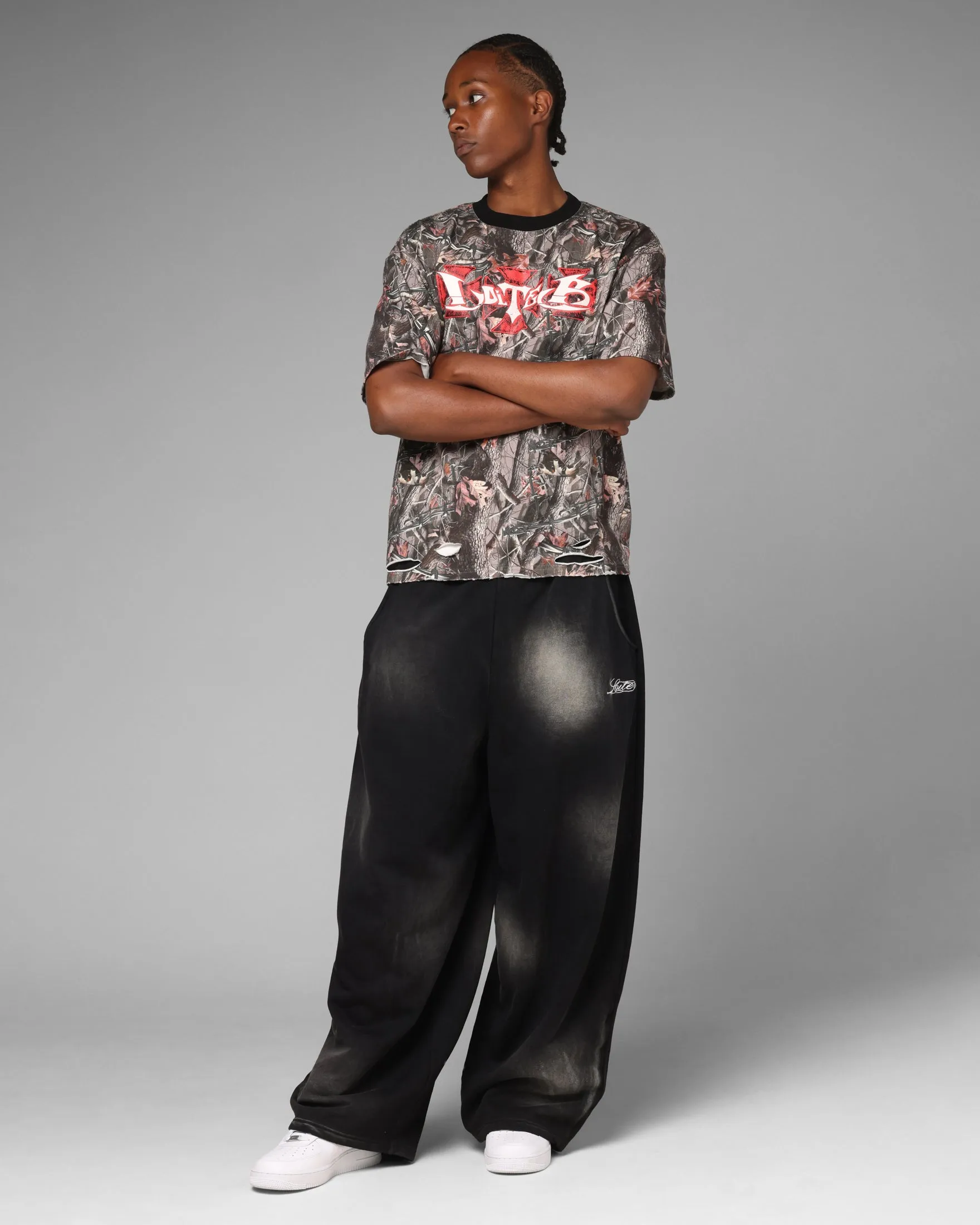 Loiter Holy Fire Premium T-Shirt Real Tree Camo sold by Culture Kings product image thumbnail 4