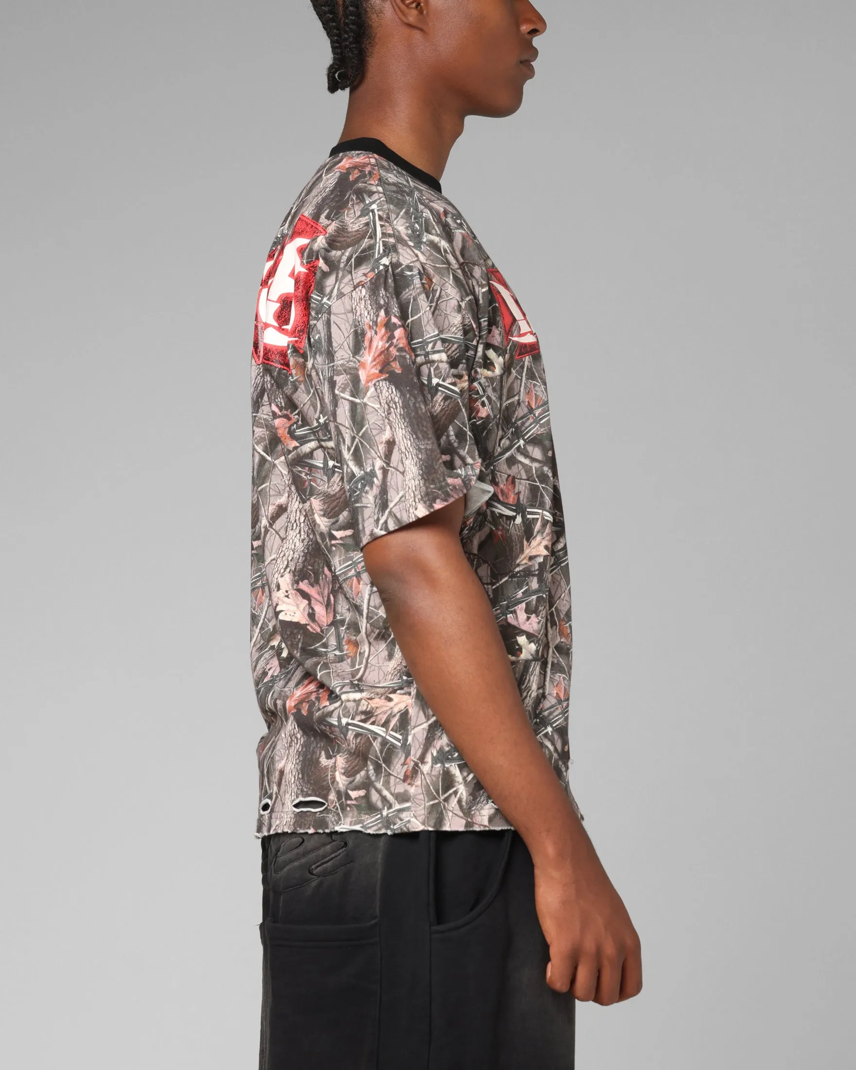 Loiter Holy Fire Premium T-Shirt Real Tree Camo sold by Culture Kings product image thumbnail 5