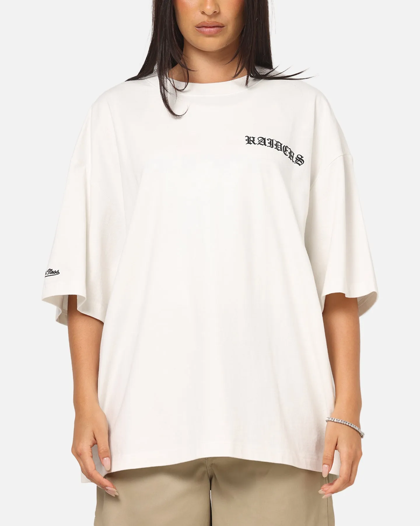 Mitchell & Ness Las Vegas Raiders Nation T-Shirt Vintage White sold by Culture Kings product image thumbnail 2