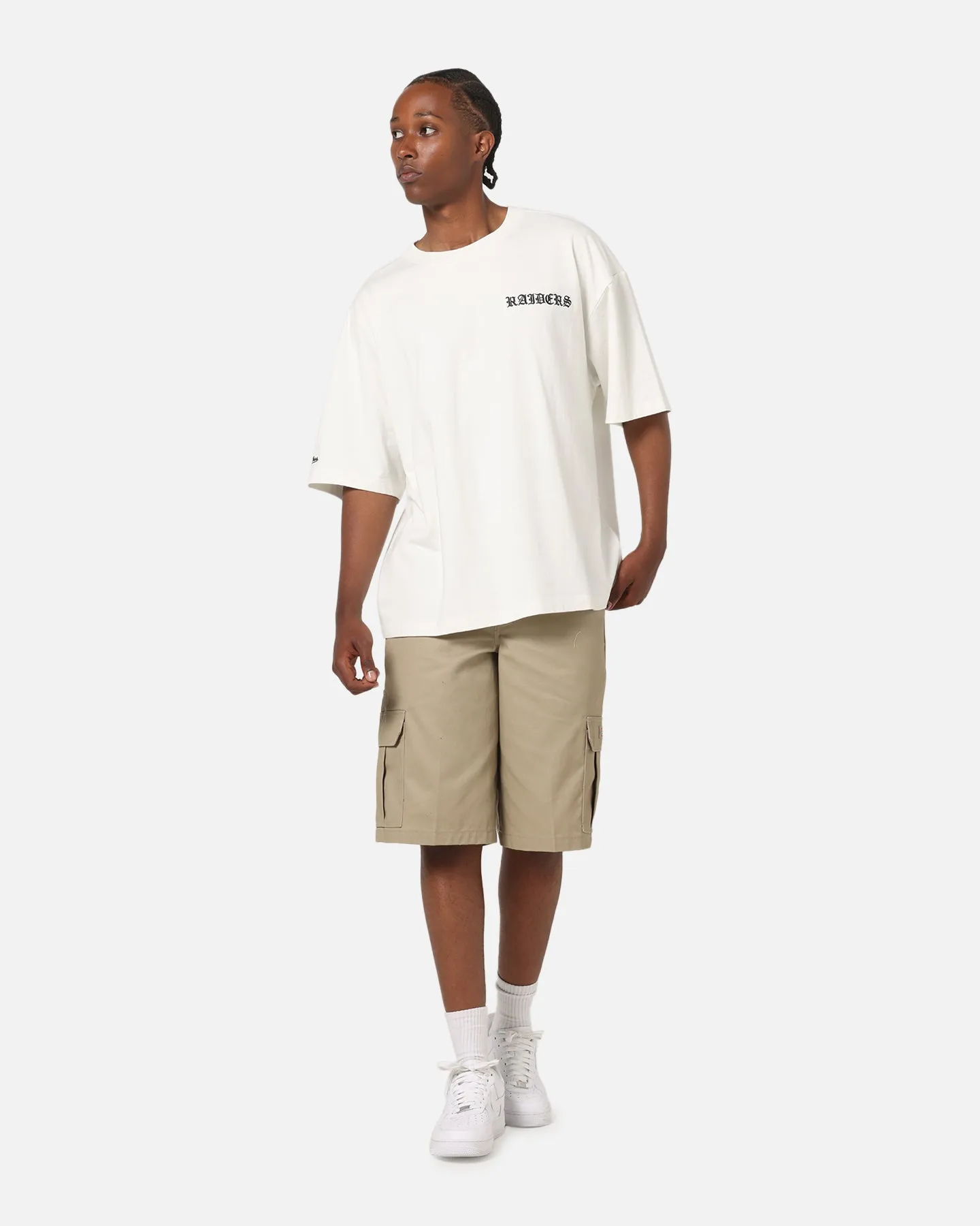 Mitchell & Ness Las Vegas Raiders Nation T-Shirt Vintage White sold by Culture Kings product image thumbnail 4