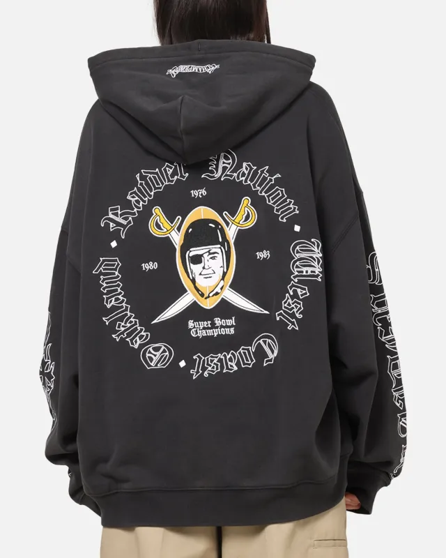 Mitchell & Ness Las Vegas Raiders Nation Hoodie Black sold by Culture Kings