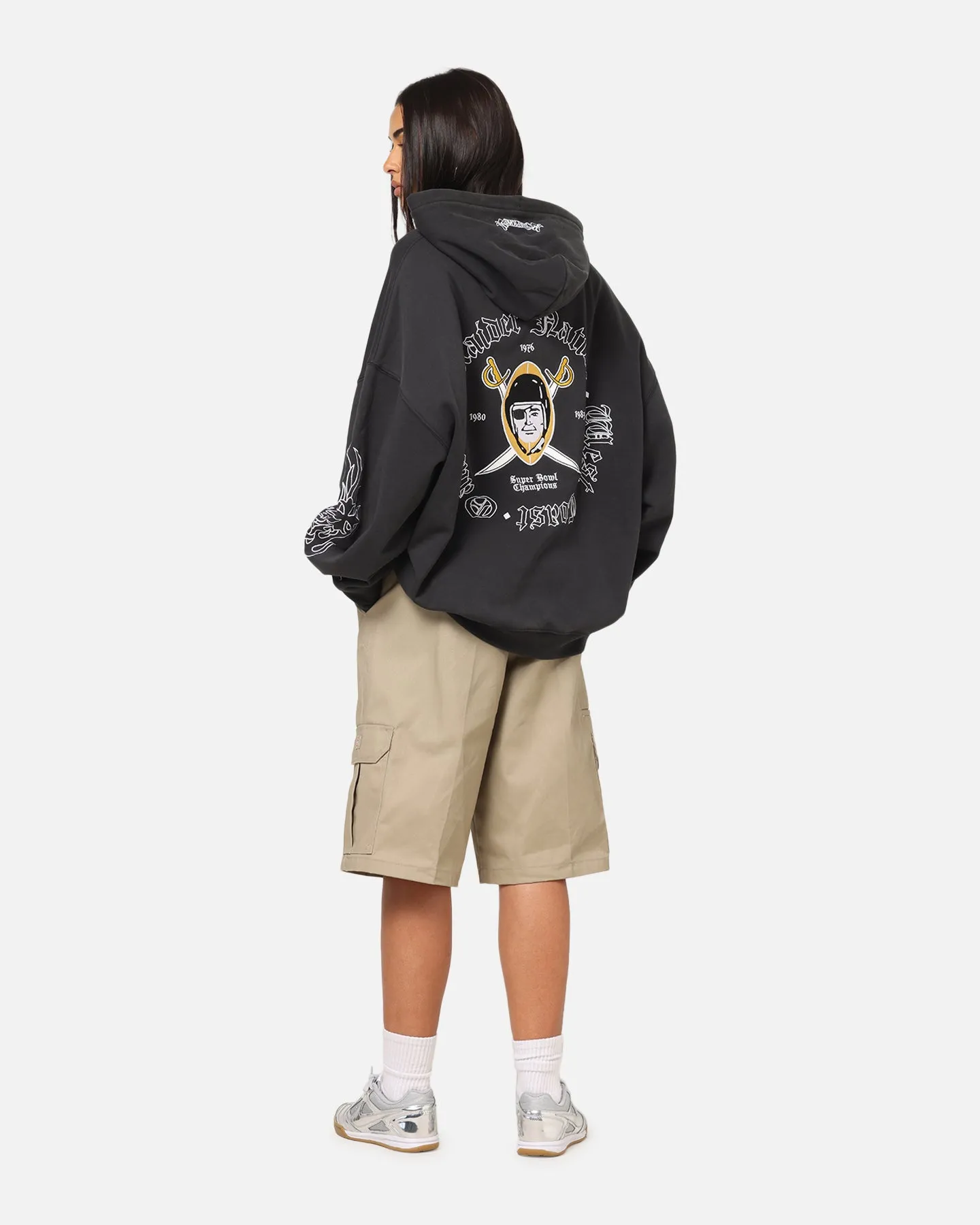 Mitchell & Ness Las Vegas Raiders Nation Hoodie Black sold by Culture Kings product image thumbnail 3