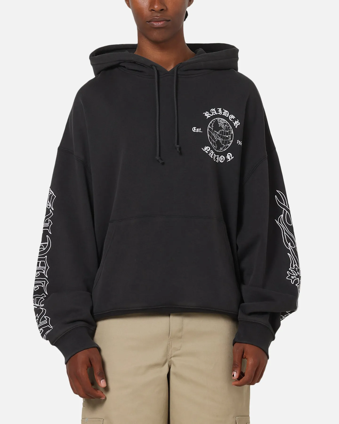 Mitchell & Ness Las Vegas Raiders Nation Hoodie Black sold by Culture Kings product image thumbnail 2