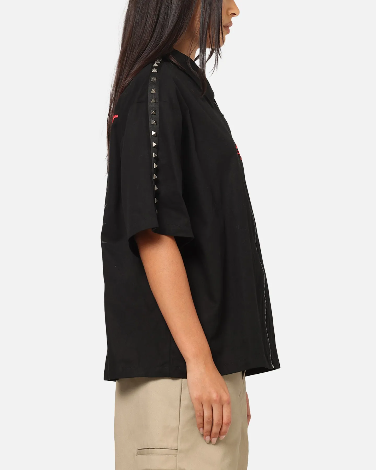 Ed Hardy Panther Stud Zip Shirt Black sold by Culture Kings product image thumbnail 5