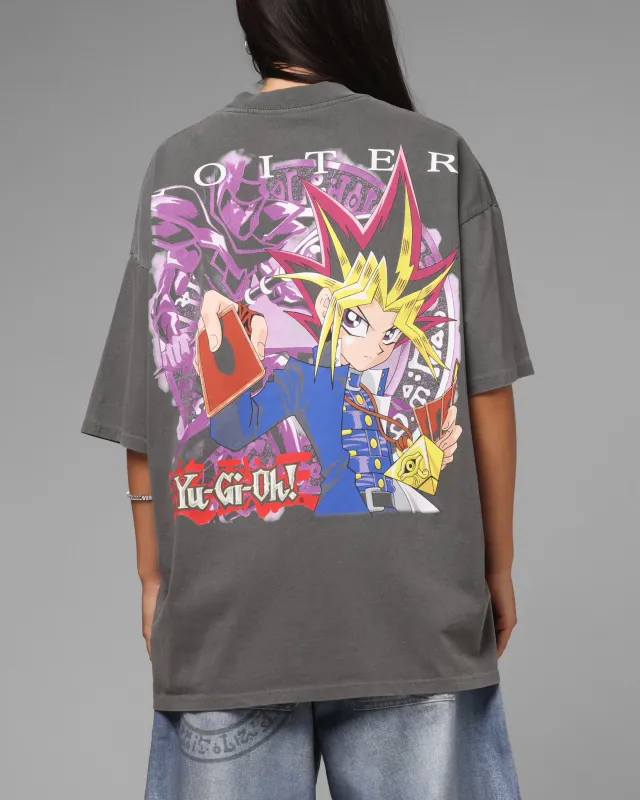 Loiter X Yu-Gi-Oh! Yugi T-Shirt Vintage Black sold by Culture Kings
