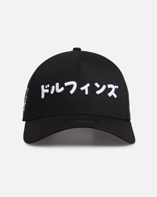 New Era Miami Dolphins 'Ohtani & Kanji' 9FORTY A-Frame Snapback Black/White made by Culture Kings