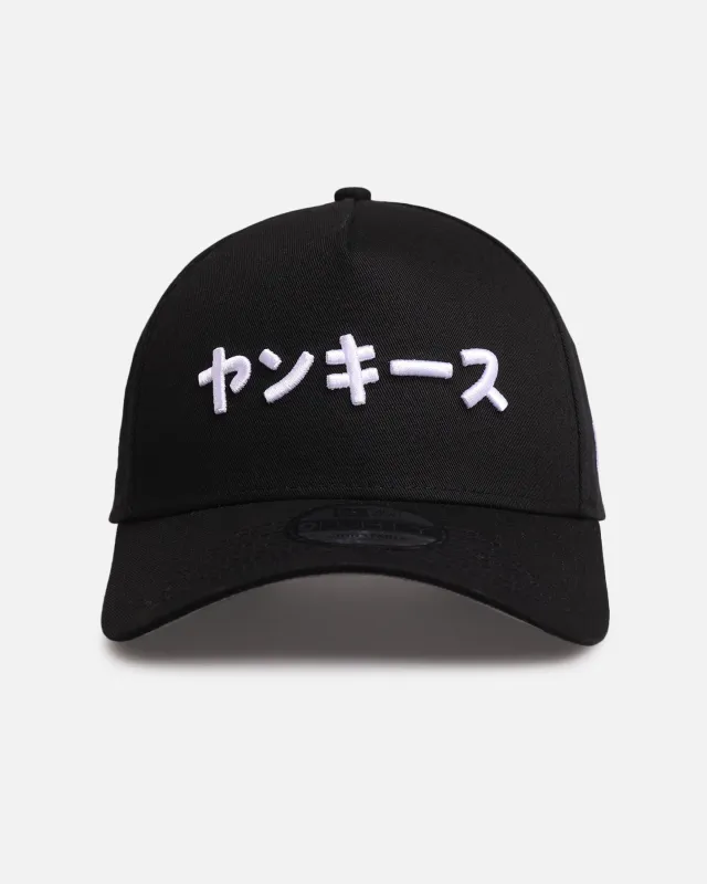 New Era New York Yankees 'Ohtani & Kanji' 9FORTY A-Frame Snapback Black/White made by New Era