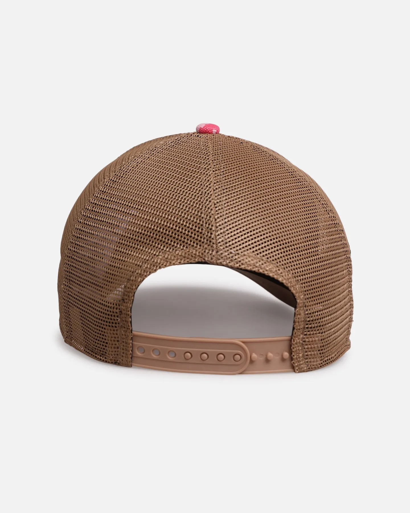 New Era New York Yankees 'Digi Camo' 9FORTY A-Frame Trucker Snapback Pink/White sold by Culture Kings product image thumbnail 2