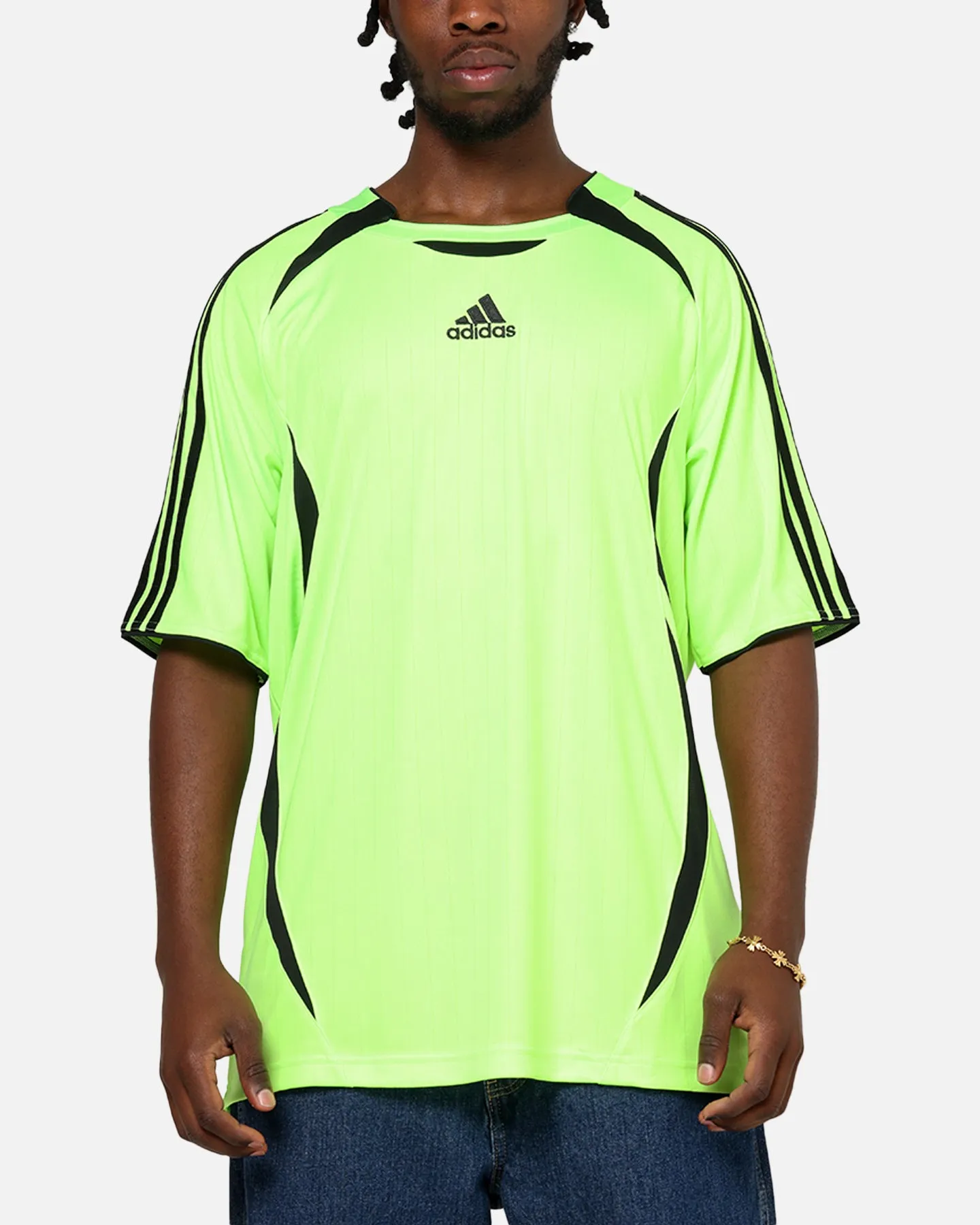 Adidas Teamgeist T-Shirt Green/Black sold by Culture Kings