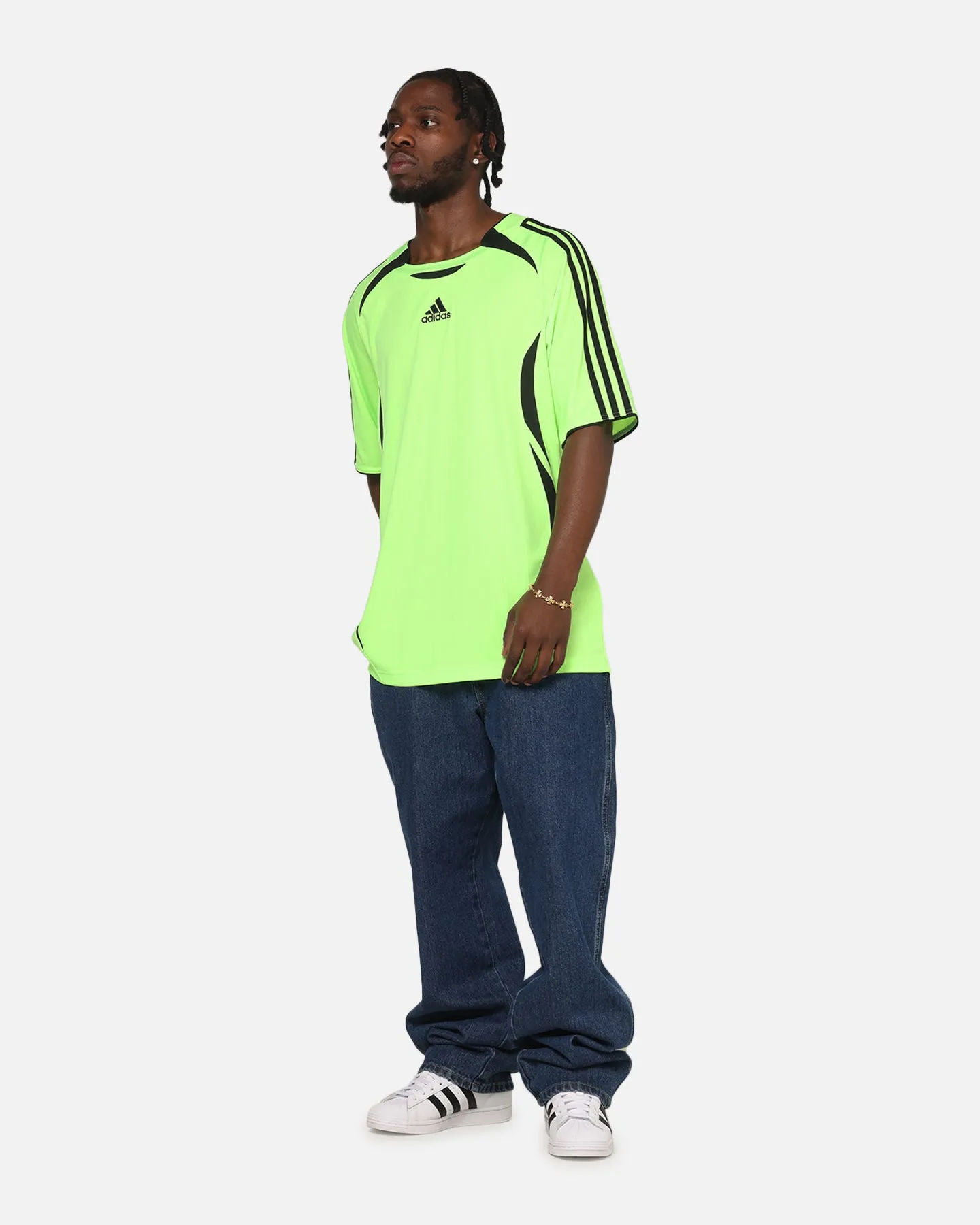 Adidas Teamgeist T-Shirt Green/Black sold by Culture Kings product image thumbnail 2