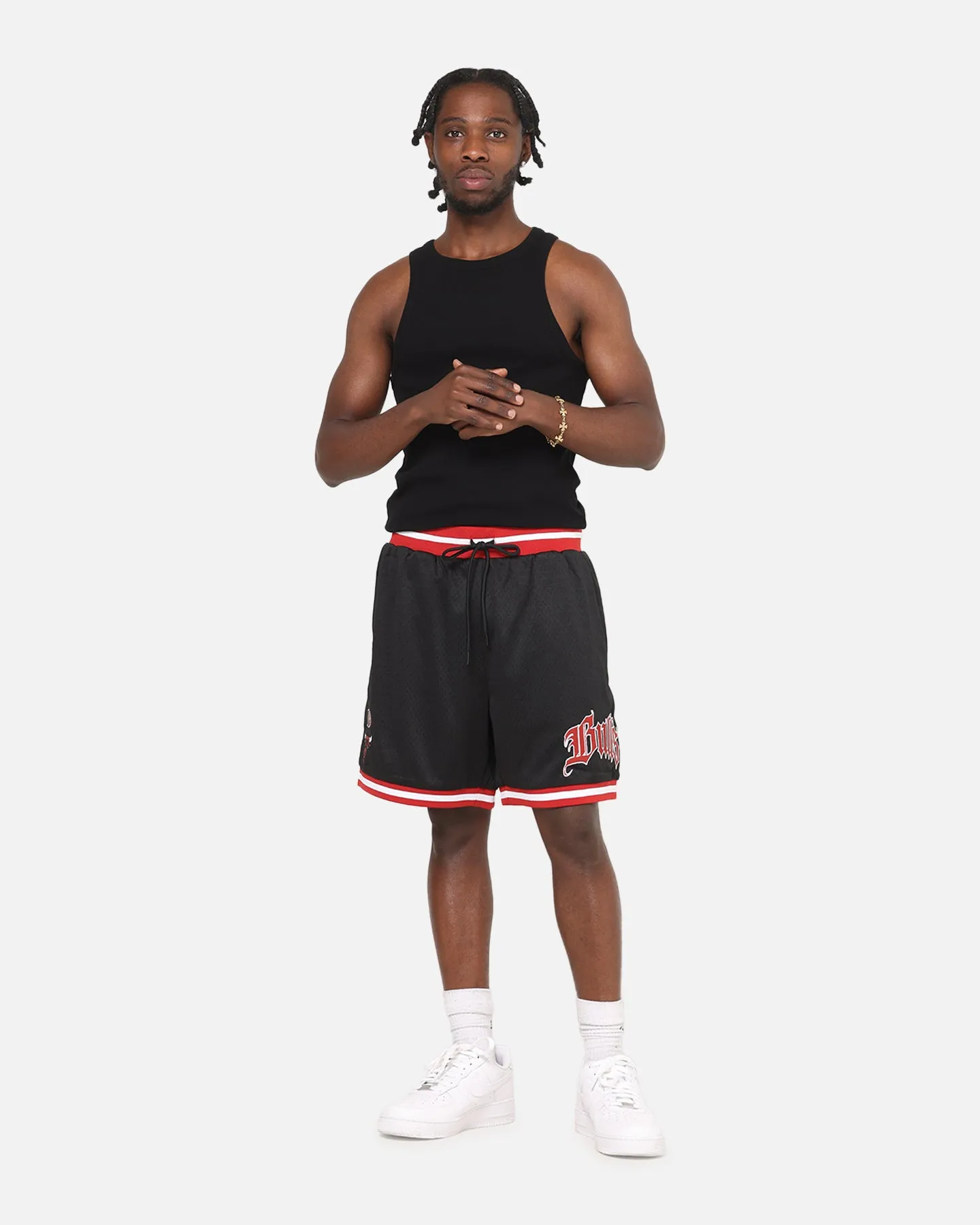 Mitchell & Ness Chicago Bulls Gothic Shorts Black sold by Culture Kings product image thumbnail 2