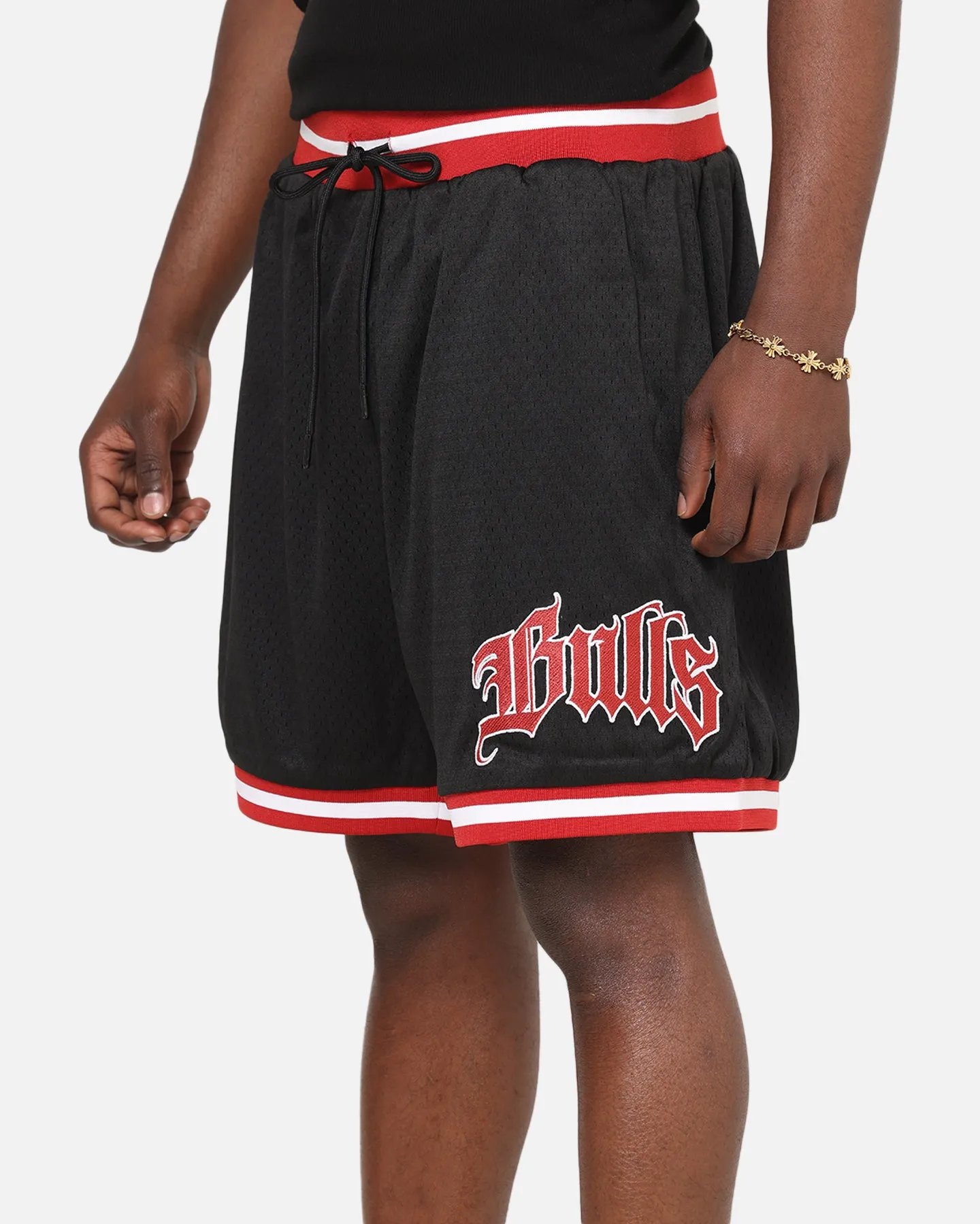 Mitchell & Ness Chicago Bulls Gothic Shorts Black sold by Culture Kings product image thumbnail 3