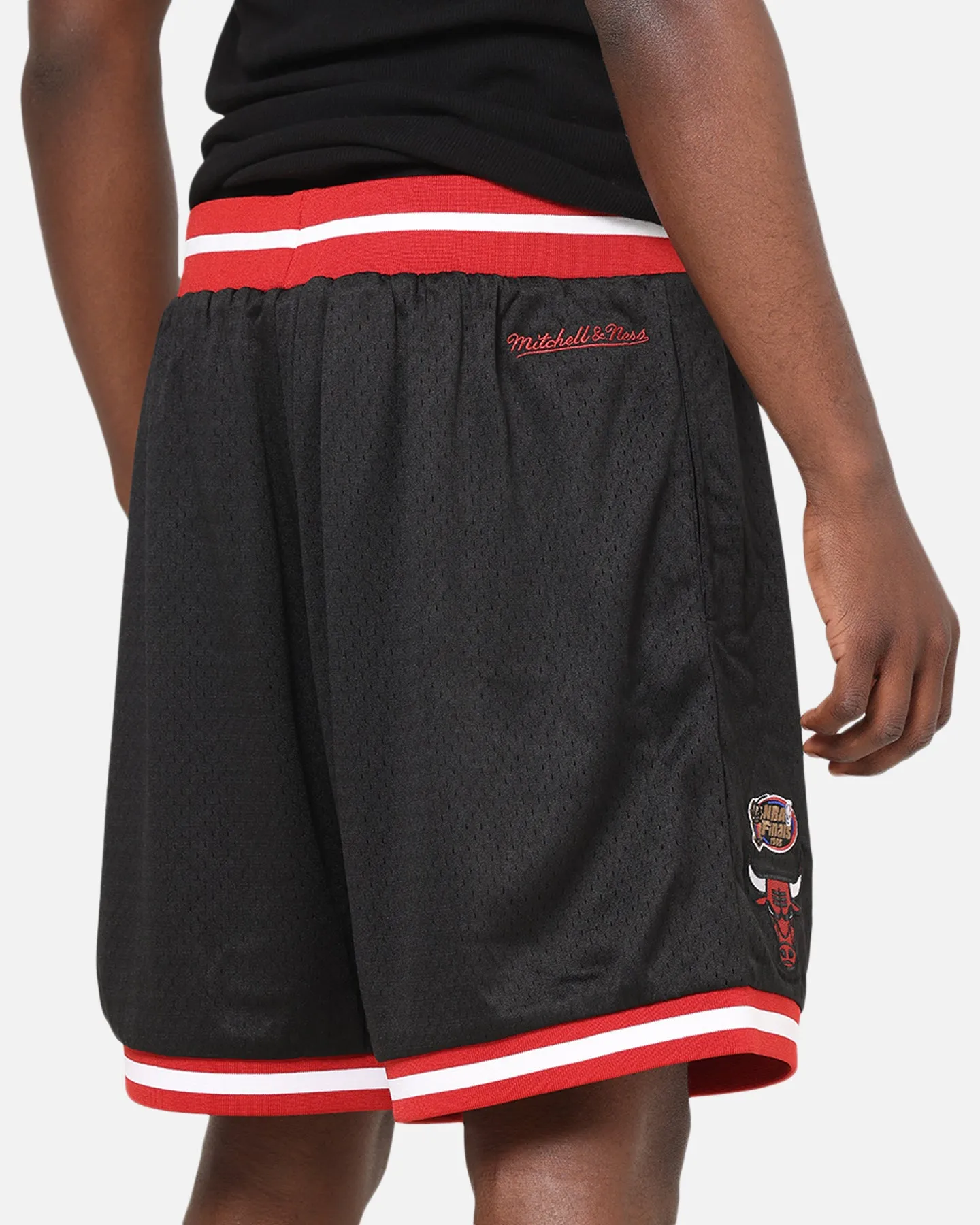 Mitchell & Ness Chicago Bulls Gothic Shorts Black sold by Culture Kings product image thumbnail 4