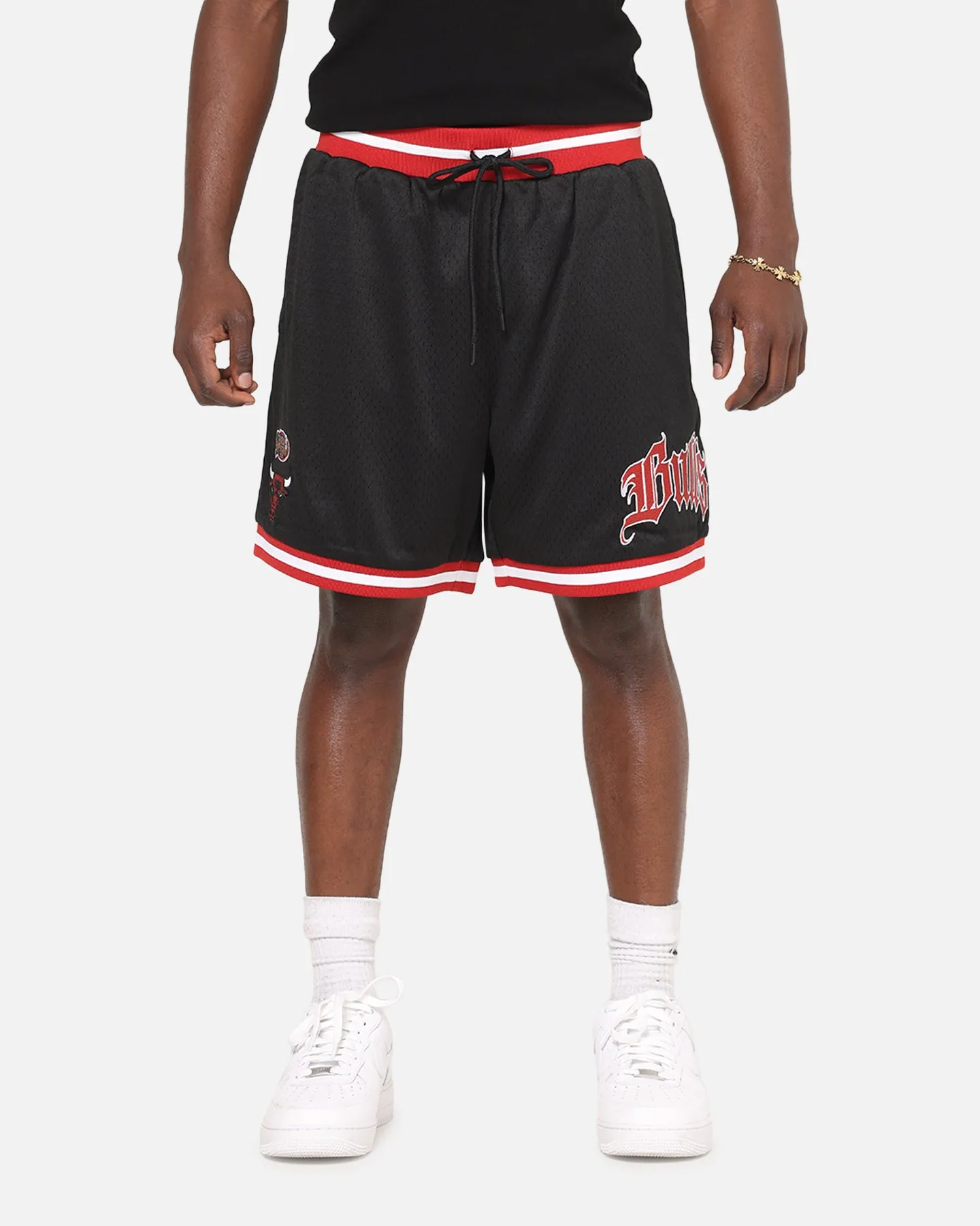 Mitchell & Ness Chicago Bulls Gothic Shorts Black sold by Culture Kings