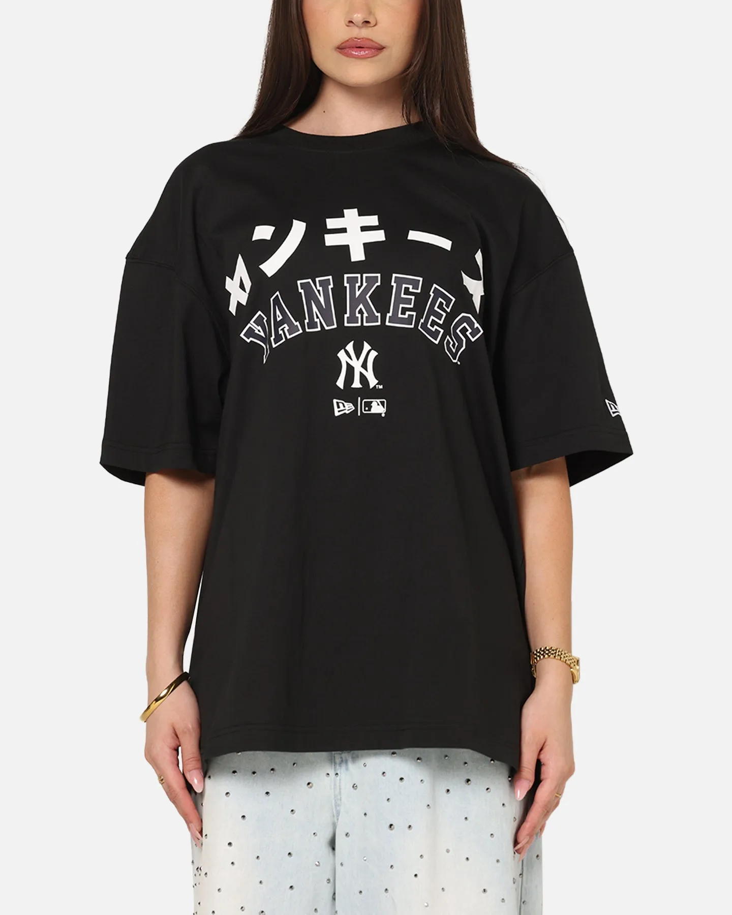 New Era New York Yankees Kanji T-Shirt Black sold by Culture Kings