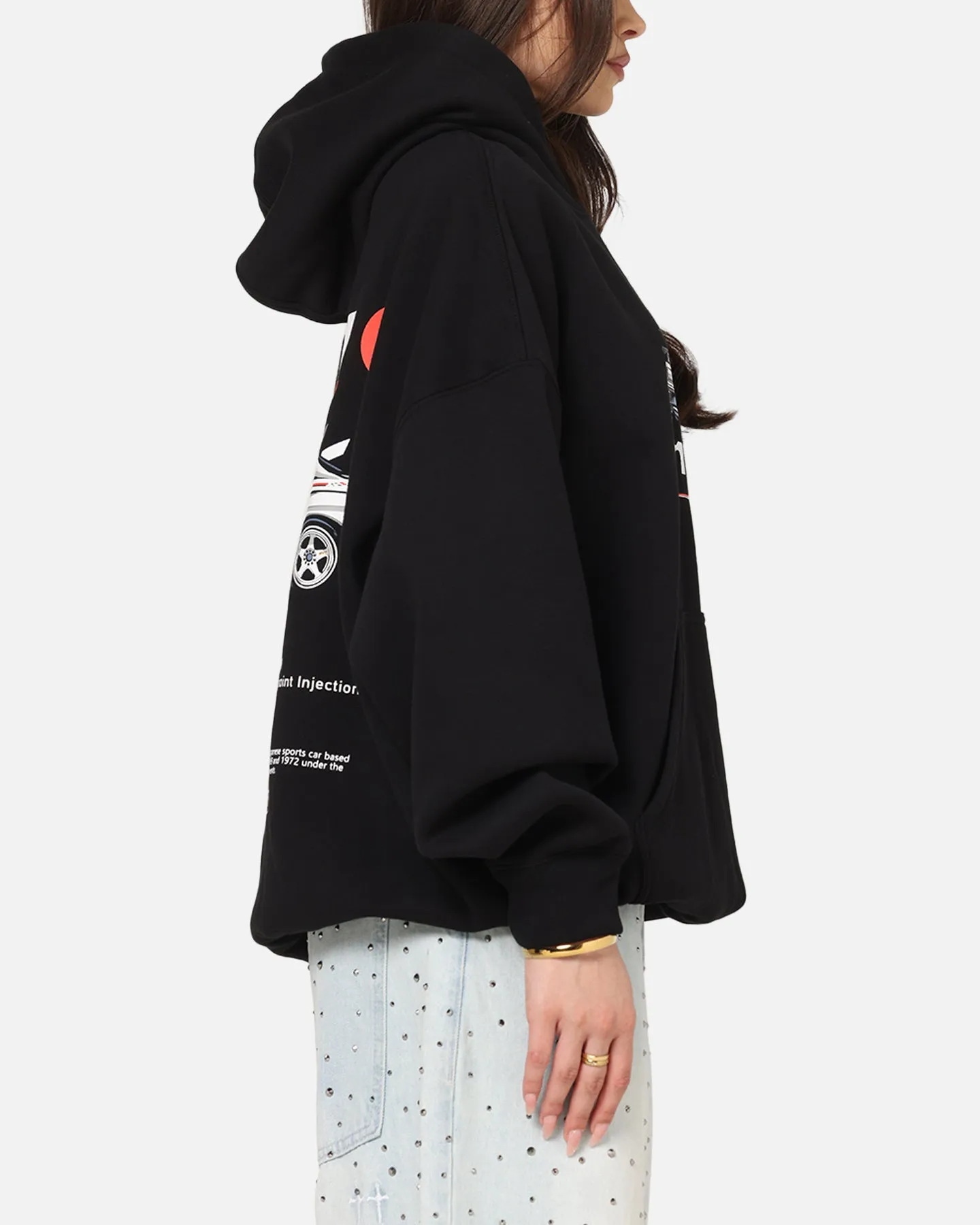 Key Street R34 GTR Premium Hoodie Black sold by Culture Kings product image thumbnail 5