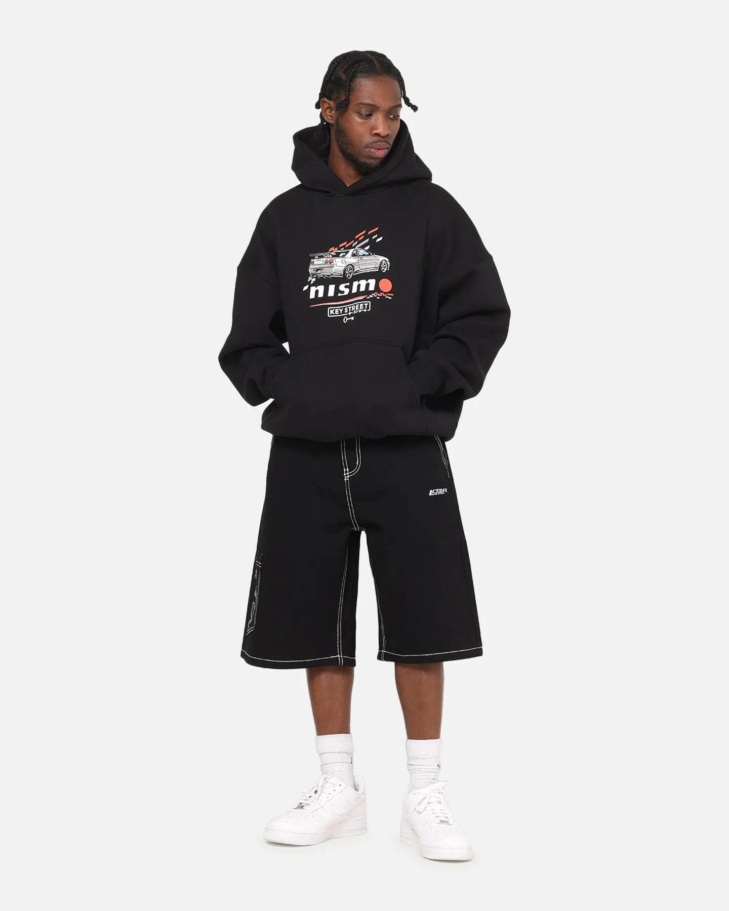 Key Street R34 GTR Premium Hoodie Black sold by Culture Kings product image thumbnail 4