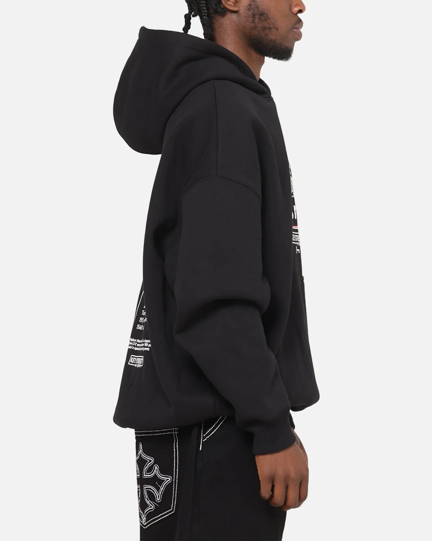 Key Street R34 GTR Premium Hoodie Black sold by Culture Kings product image thumbnail 5