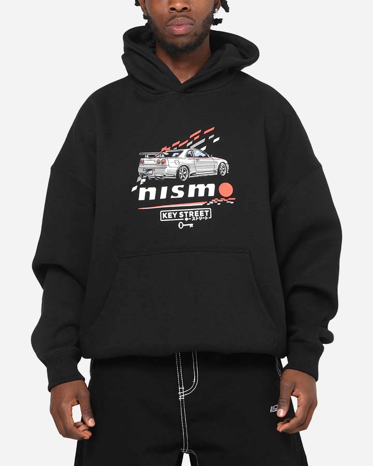 Key Street R34 GTR Premium Hoodie Black sold by Culture Kings product image thumbnail 2