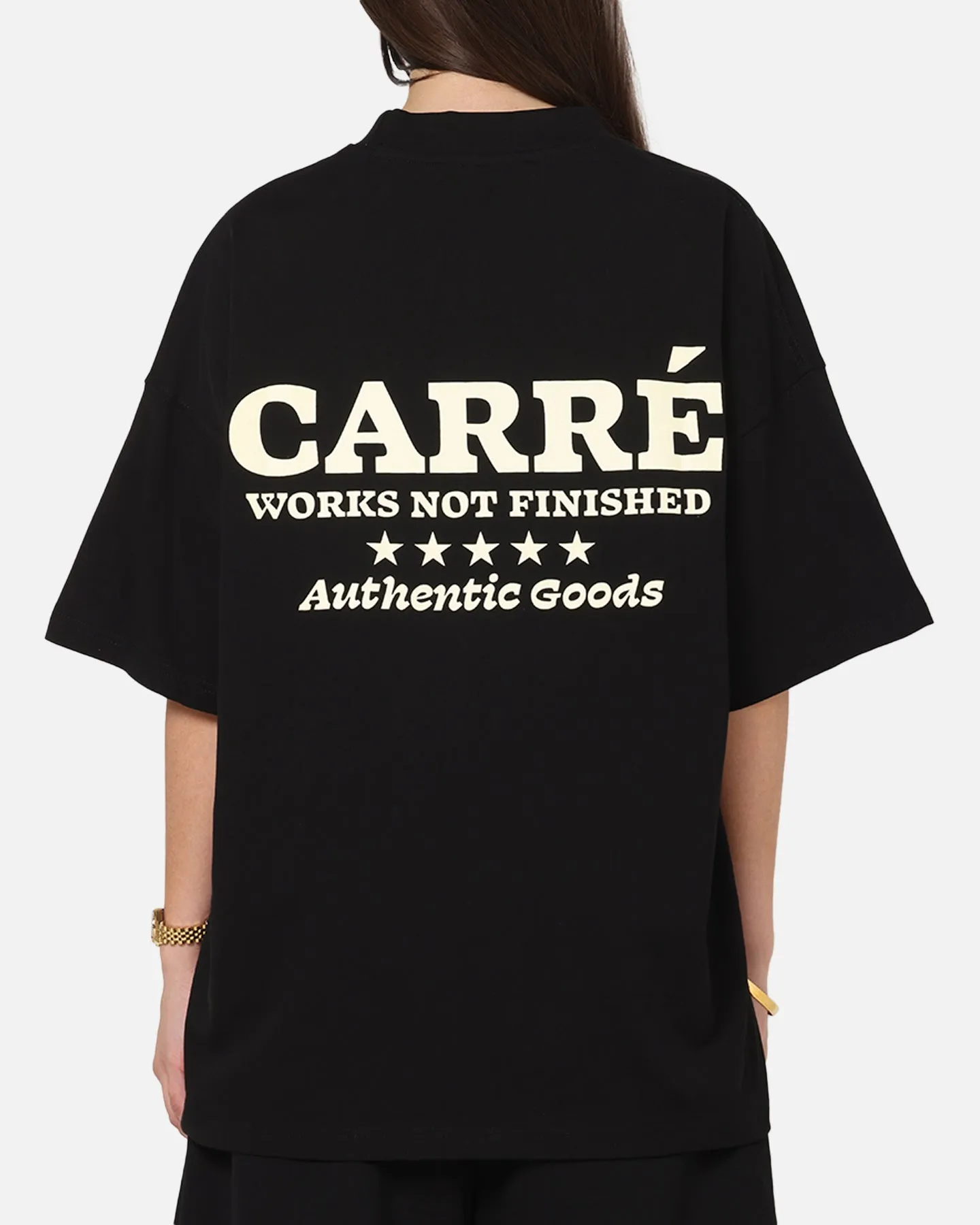 Carre Pocket T-Shirt Black sold by Culture Kings