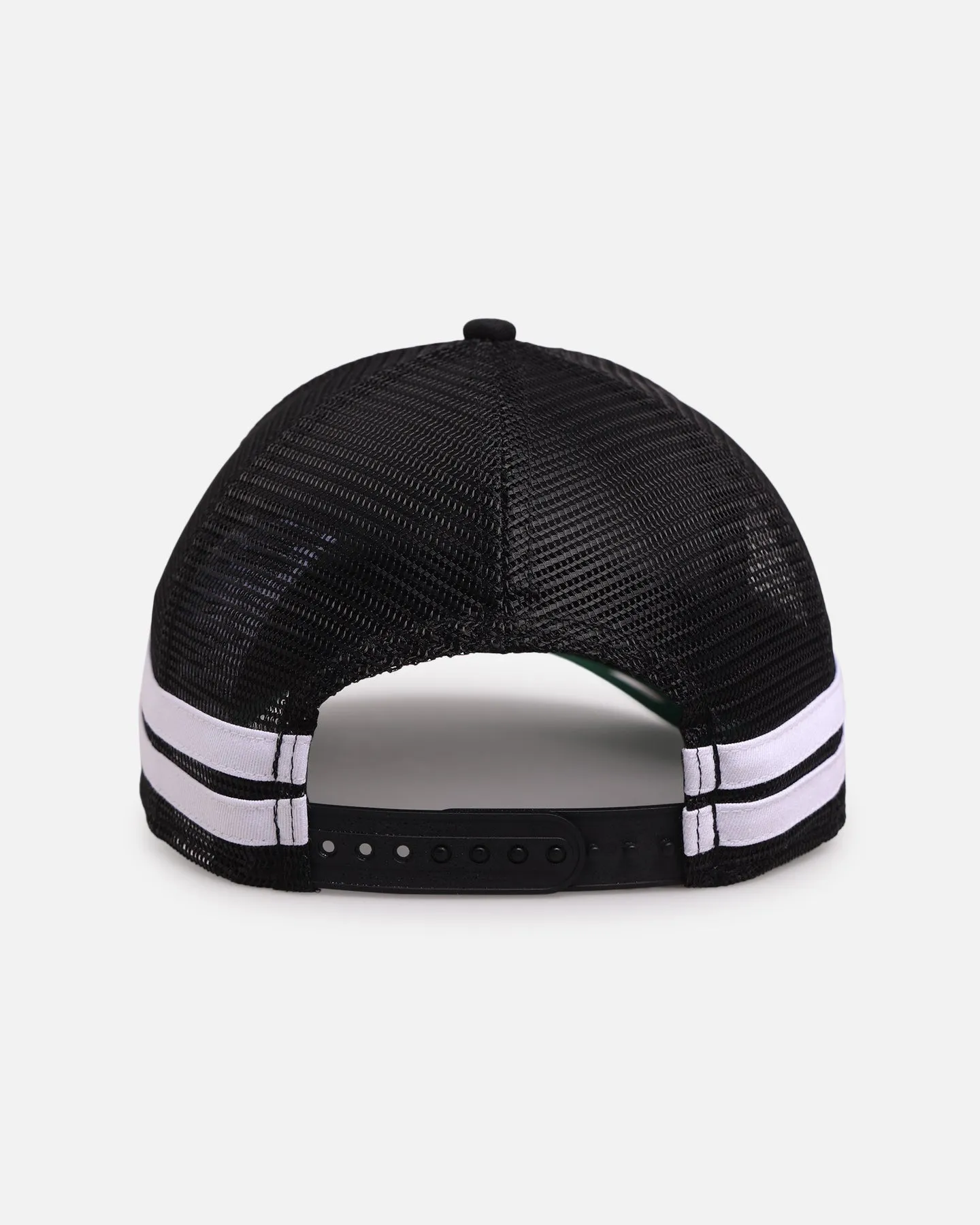 New Era San Francisco 49ers 'Stripe' 9FORTY A-Frame Trucker Snapback Black/White sold by Culture Kings product image thumbnail 2