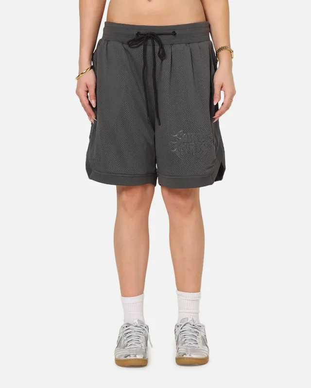 Saint Morta Crested Wing Basketball Shorts Grey sold by Culture Kings